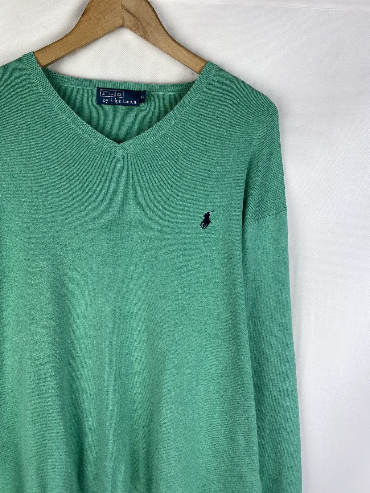Polo Ralph Lauren Polo by Ralph Lauren vintage men’s v-neck sweater pullover Size US XL / EU 56 / 4 - 5 Thumbnail