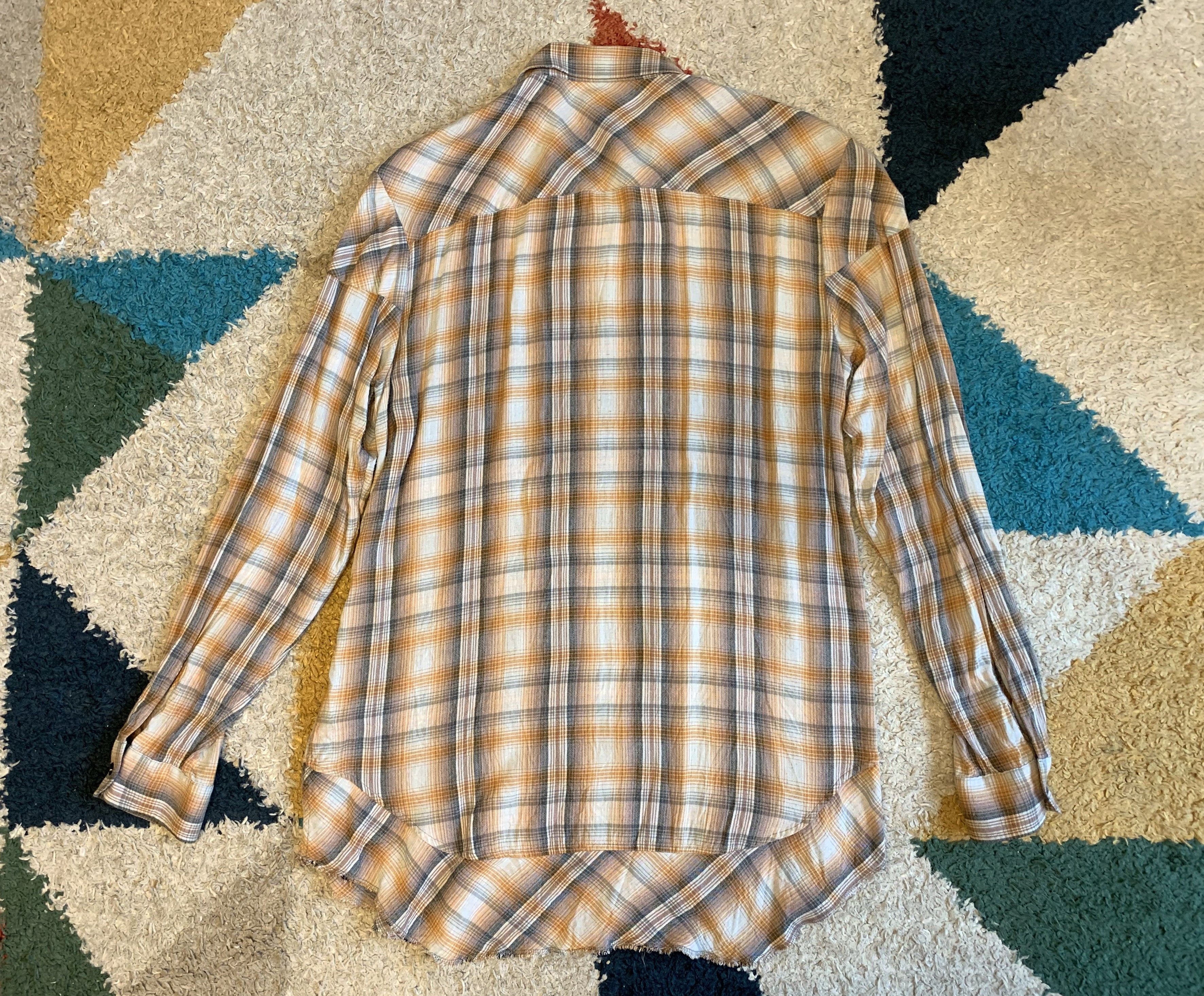 Undercover Undercover 2012ss layered plaid shirt, size 2 (fits M) Size US M / EU 48-50 / 2 - 6 Thumbnail