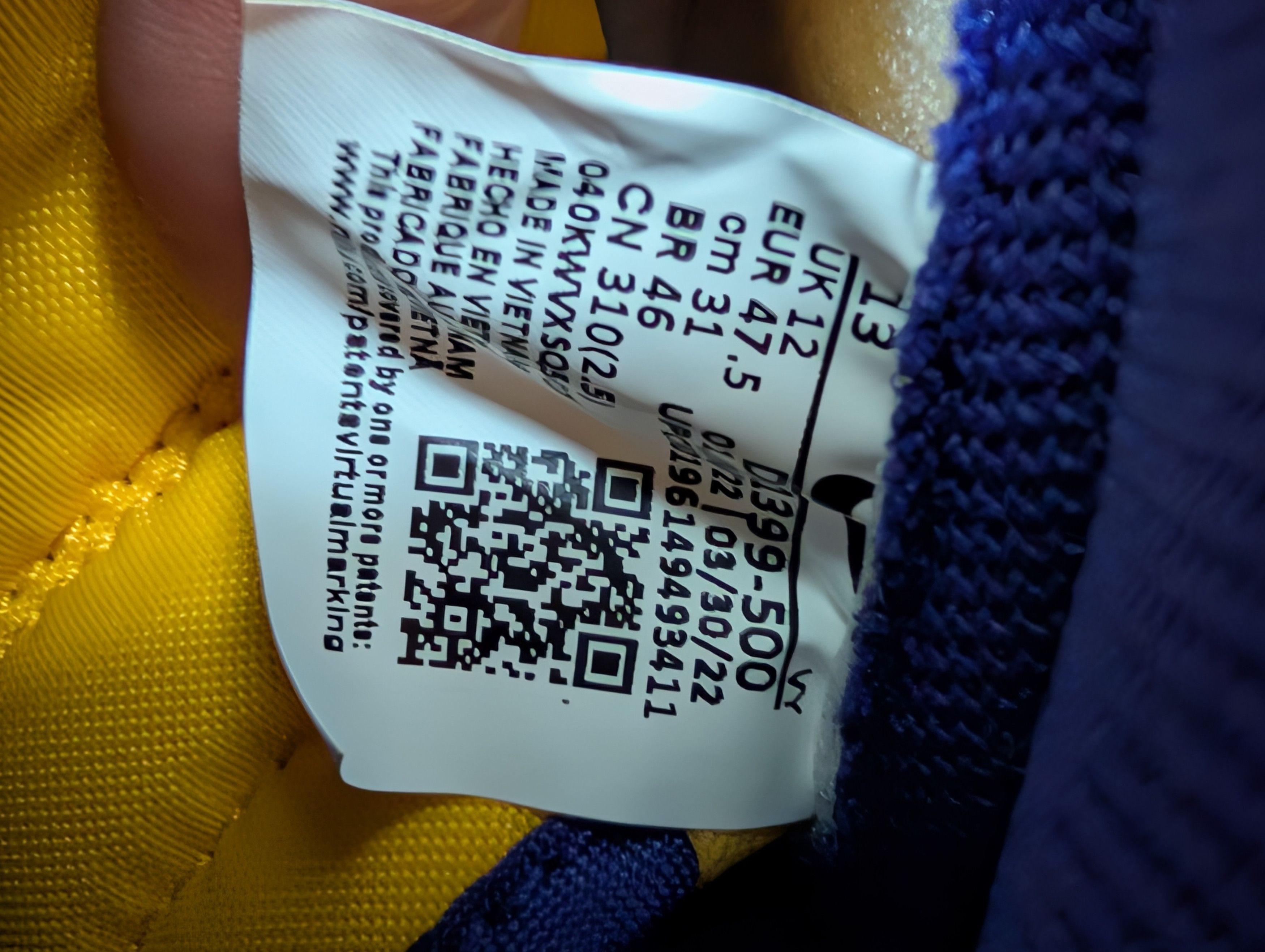 Nike Nike Dunk High Retro " Lakers " Size US 13 / EU 46 - 11 Thumbnail