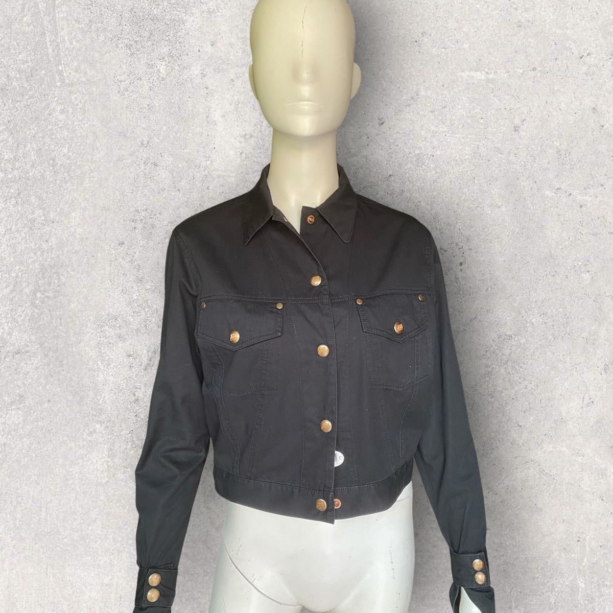 Jean Paul Gaultier JPG Cropped Jacket Size M / US 6-8 / IT 42-44 - 4 Thumbnail
