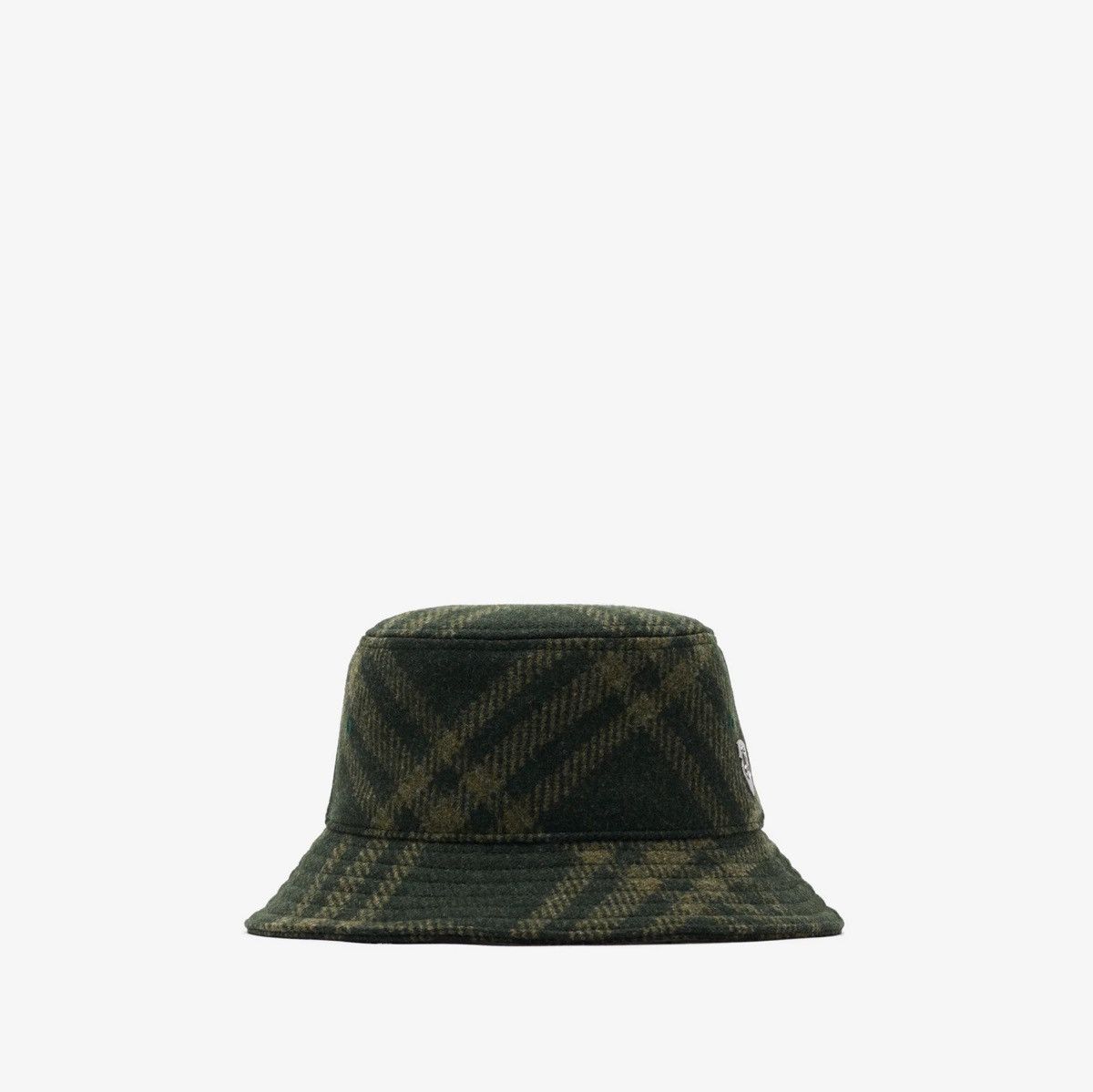 Burberry Burberry Wool Check Bucket Hat 600$ Size ONE SIZE - 1 Thumbnail