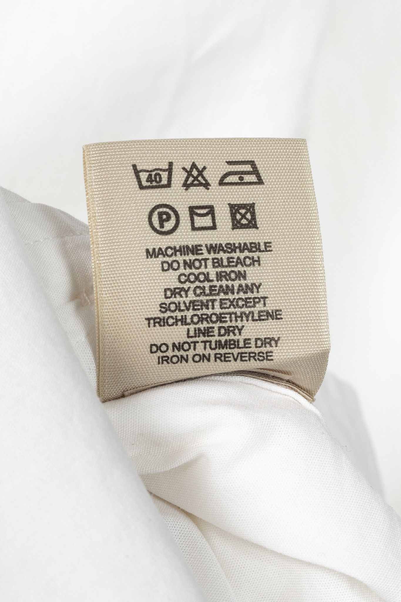 Burberry Burberry White Cotton-Poplin Check-Cuff Buttoned Shirt Size M / US 6-8 / IT 42-44 - 9 Thumbnail