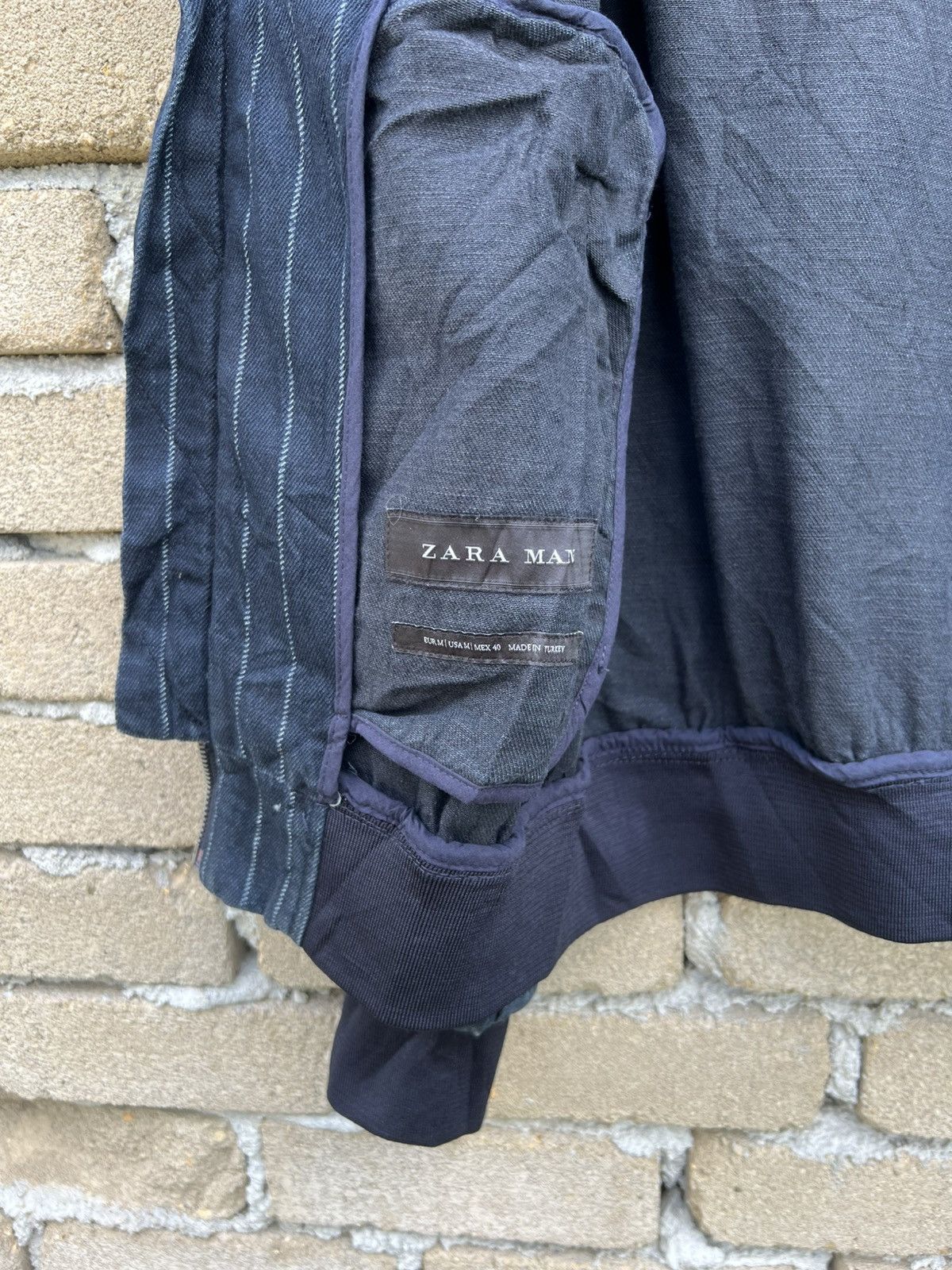 Zara Zara Man Zipper Stripe Jacket Size US M / EU 48-50 / 2 - 8 Thumbnail