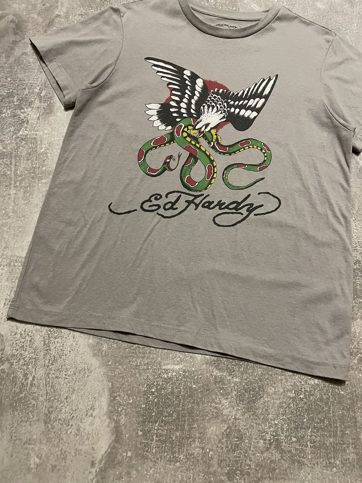 Christian Audigier × Ed Hardy × Vintage Vintage Ed Hardy T-Shirt Y2K Size US M / EU 48-50 / 2 - 6 Thumbnail