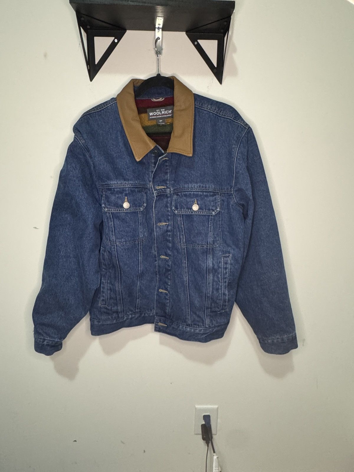 Woolrich Woolen Mills Vintage Woolrich Denim Jacket Size US L / EU 52-54 / 3 - 9 Thumbnail