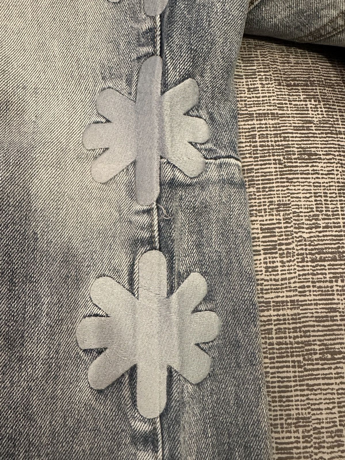 LOSTSHDWS Lostshdws Sun logo Denim Jeans. #32 Size US 32 / EU 48 - 10 Thumbnail