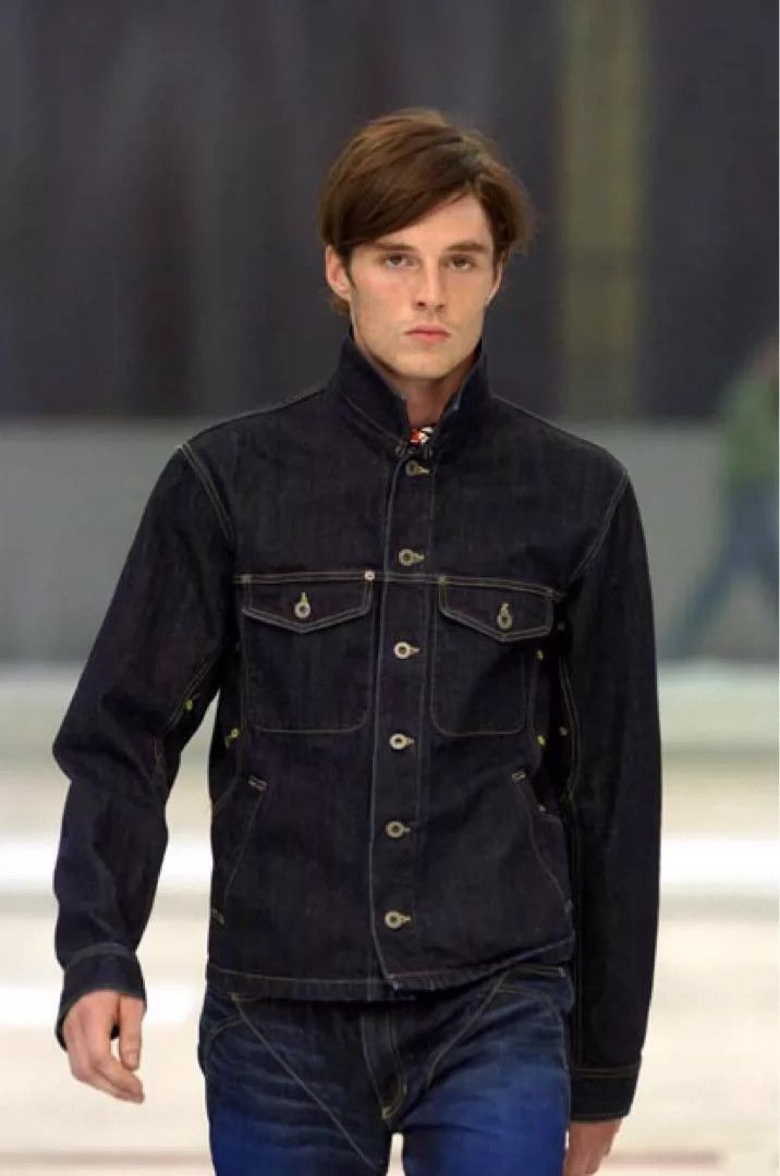 Issey Miyake ISSEY MIYAKE 05SS Denim Jacket- dmc Size US M / EU 48-50 / 2 - 1 Thumbnail