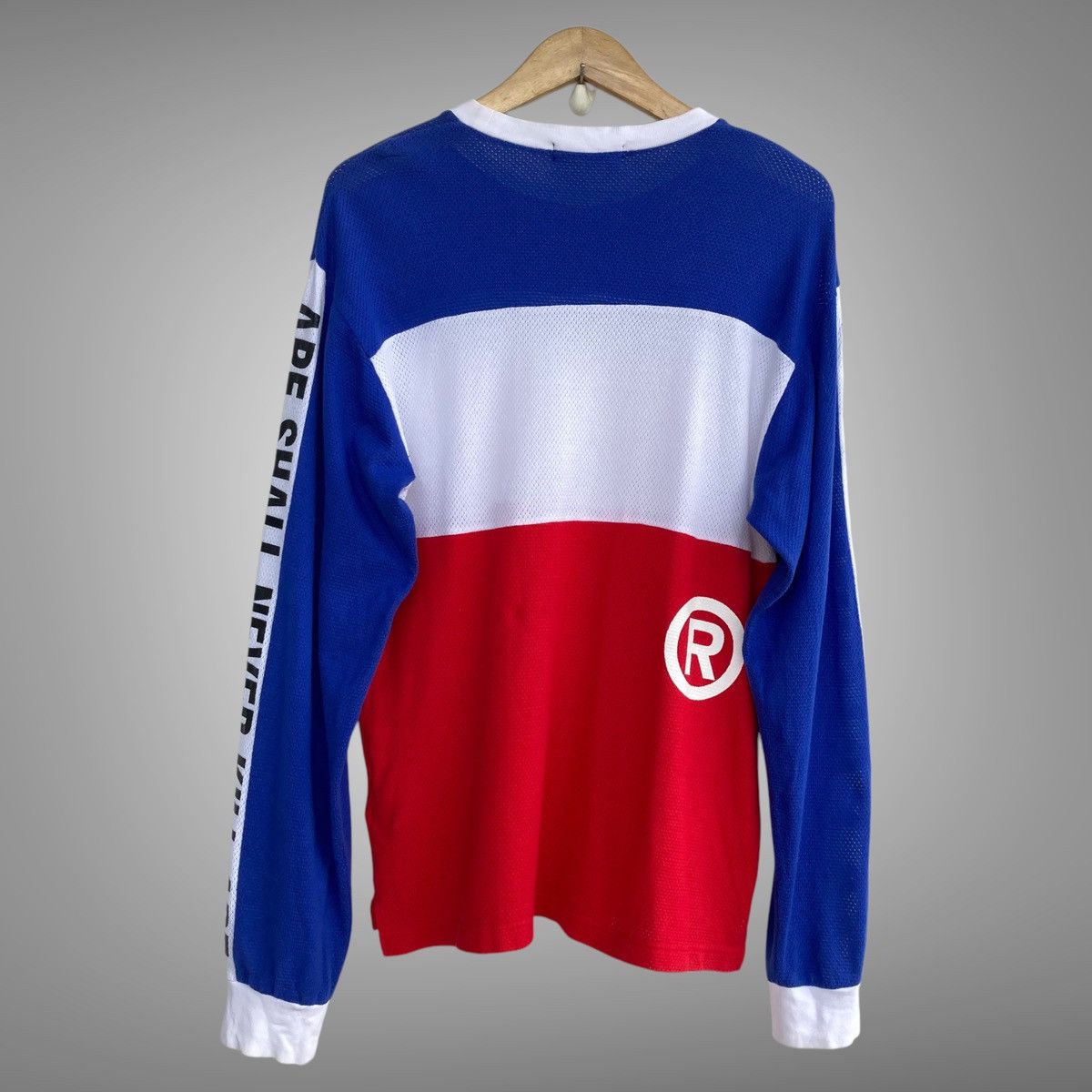 Bape × Nigo Vintage Bape Mesh Jersey Longsleeve Size US M / EU 48-50 / 2 - 6 Thumbnail