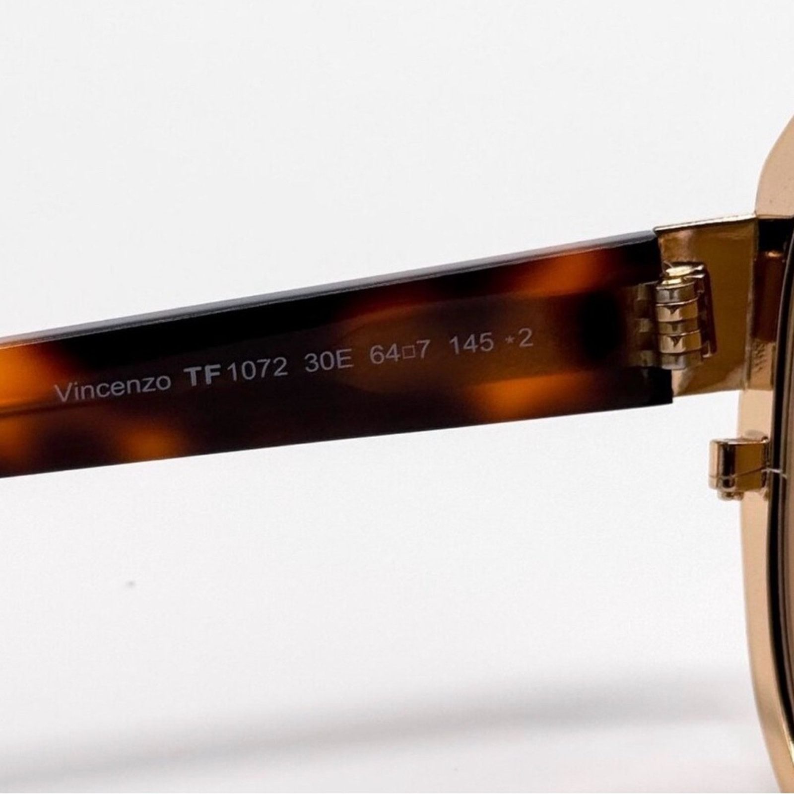 New, Tom Ford Sunglasses TF1072 30E Vincenzo, Authentic
