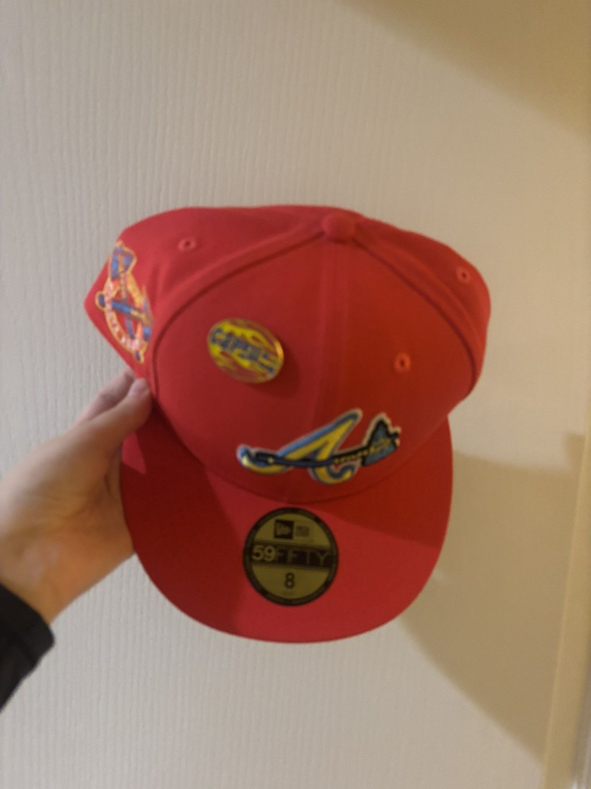 Other Capsule Hats x New Era Atlanta Braves Hot Rod Tomahawk Size ONE SIZE - 5 Thumbnail