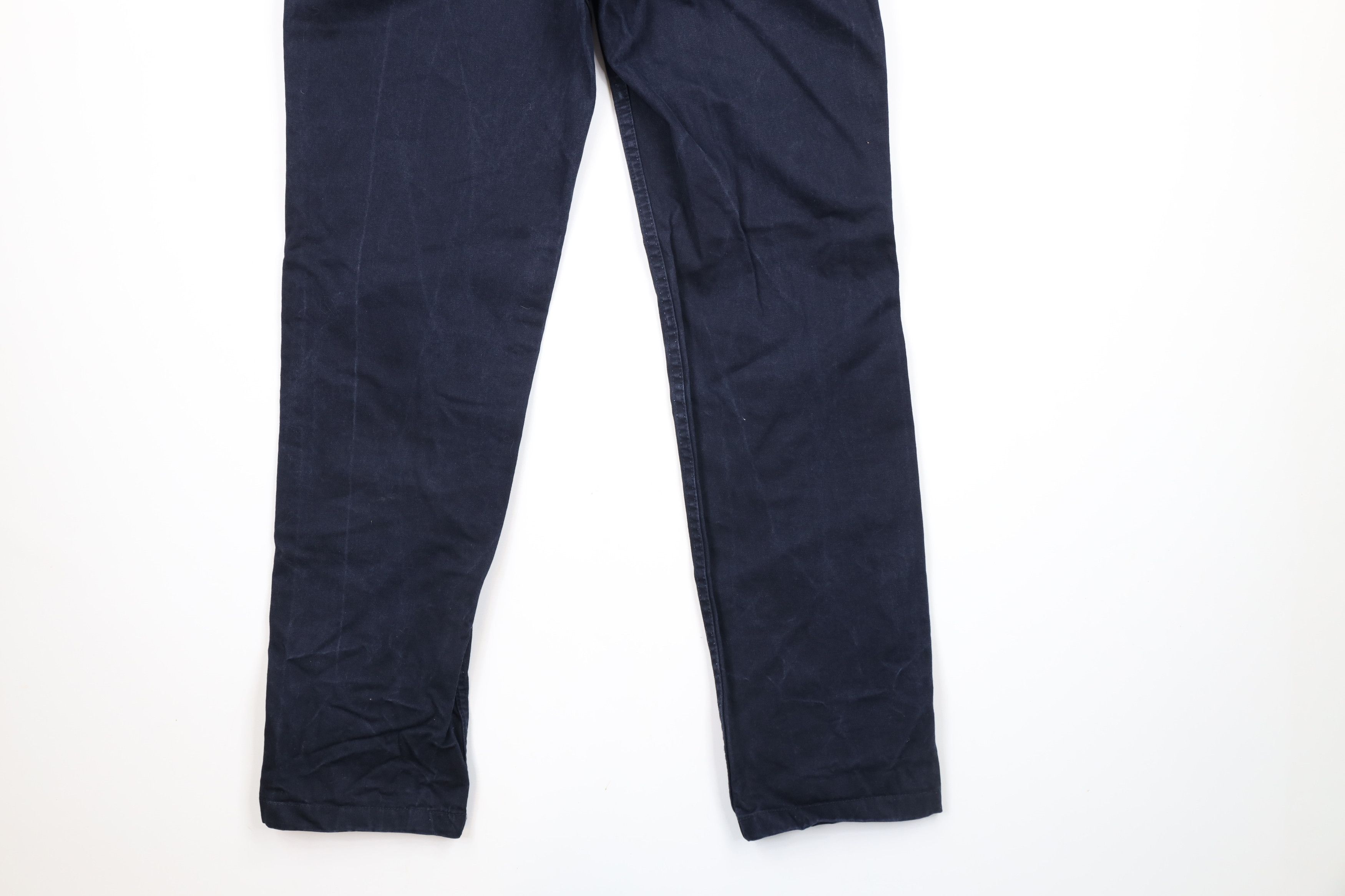 Vintage Norse Projects Button Fly Aros Heavy Chino Pants Blue Size US 29 - 12 Thumbnail