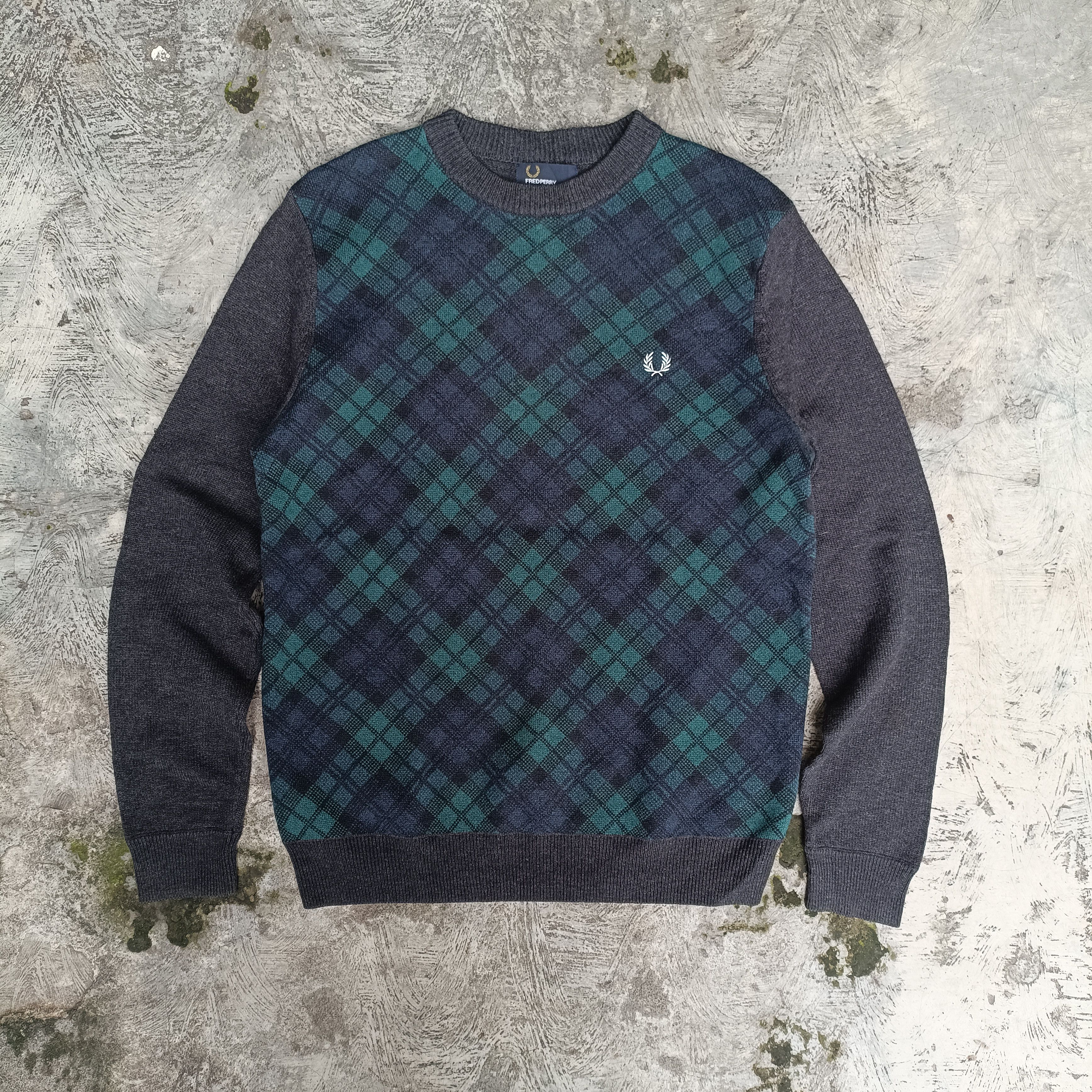 Fred Perry Fred Perry Wool Sweatshirt Size US M / EU 48-50 / 2 - 1 Thumbnail