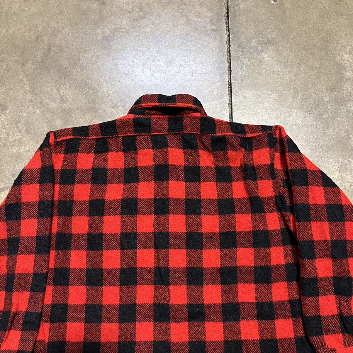 Woolrich Woolen Mills Vintage 70s 80s Frostproof Wool Flannel Buffalo Plaid Shirt Size US XL / EU 56 / 4 - 8 Thumbnail