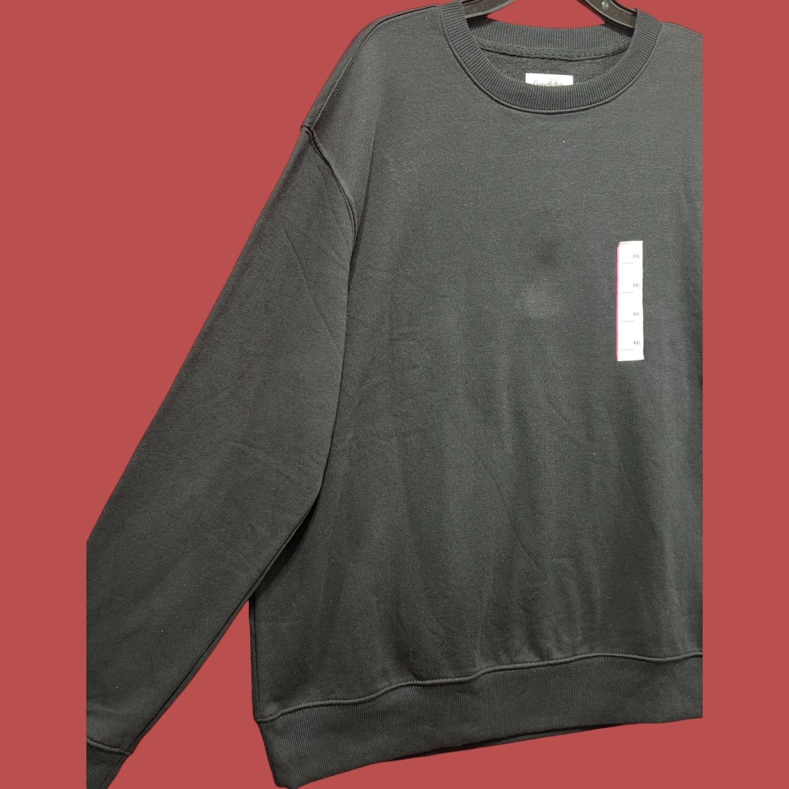 Other Goodfellow - Women's Long Sleeve Sweatshirt - Black - XXL Size XXL / US 16-18 / IT 52-54 - 13 Thumbnail