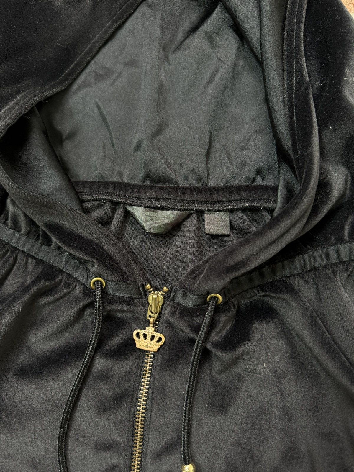 Adidas ADIDAS RESPECT ME VELOUR OFF SHOULDERS ZIP HOODIE Size XS / US 0-2 / IT 36-38 - 5 Thumbnail
