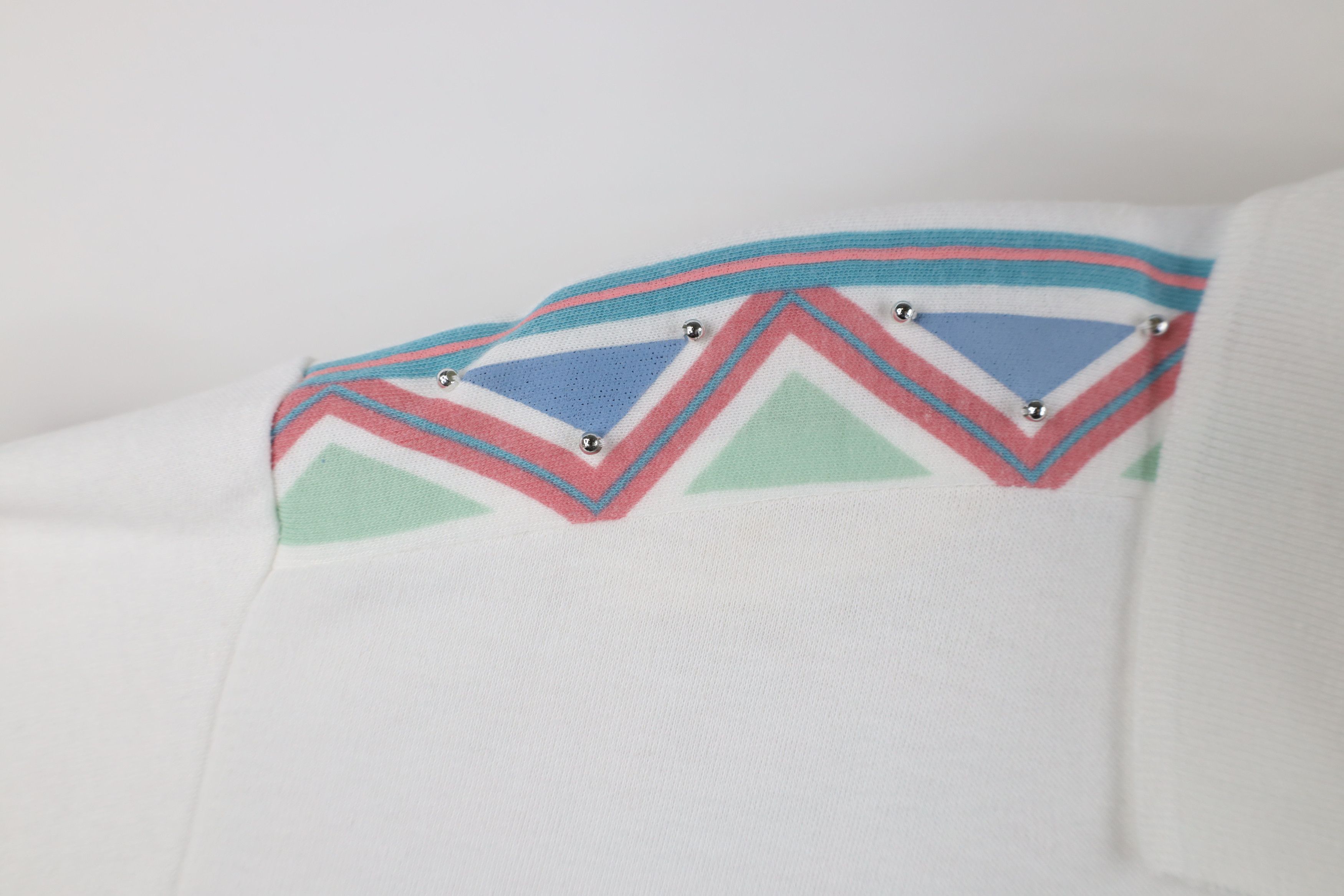Vintage Vintage 90s Streetwear Western Pullover Long Sleeve Polo Size L / US 10 / IT 46 - 6 Thumbnail