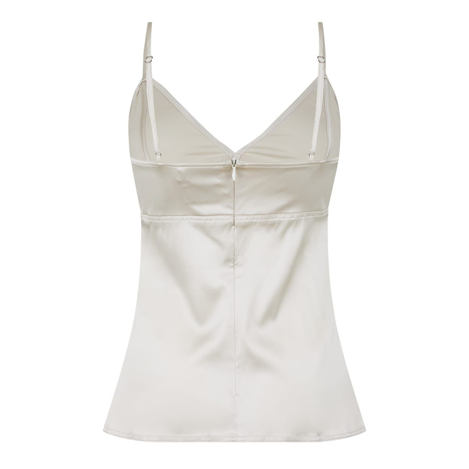 Bottega Veneta Bottega Veneta V-Neck Slim Fit Tank Top in White Size XS / US 0-2 / IT 36-38 - 2 Thumbnail
