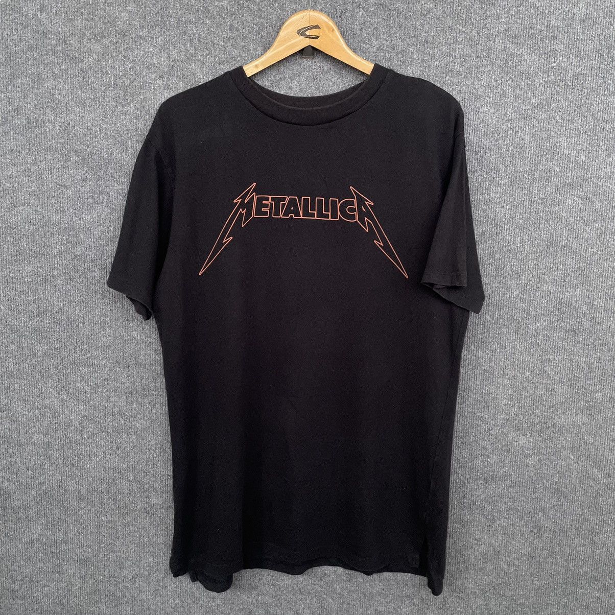 Band Tees × Japanese Brand × Metallica Metallica Pushead Sun Band T Shirt Size US L / EU 52-54 / 3 - 5 Thumbnail