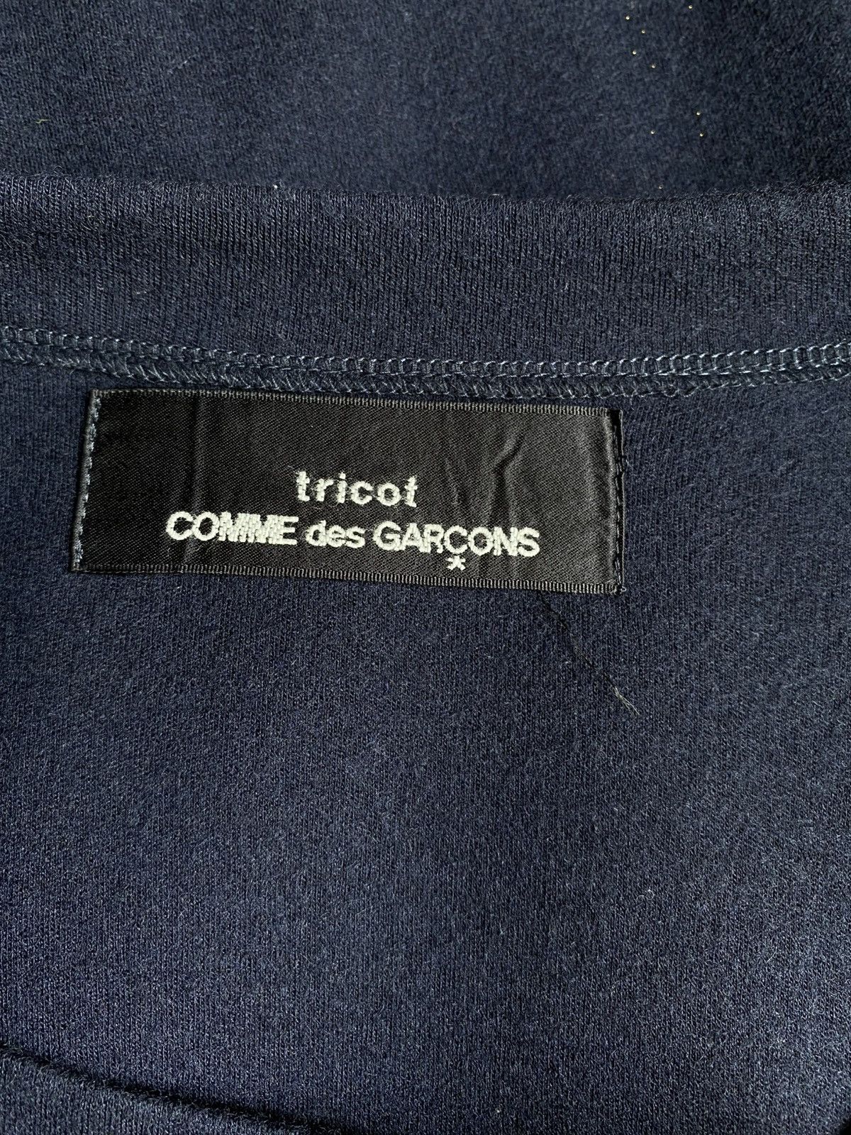 Comme des Garcons COMME des GARCONS Off-Shoulder Buttoned Top Size L / US 10 / IT 46 - 6 Thumbnail