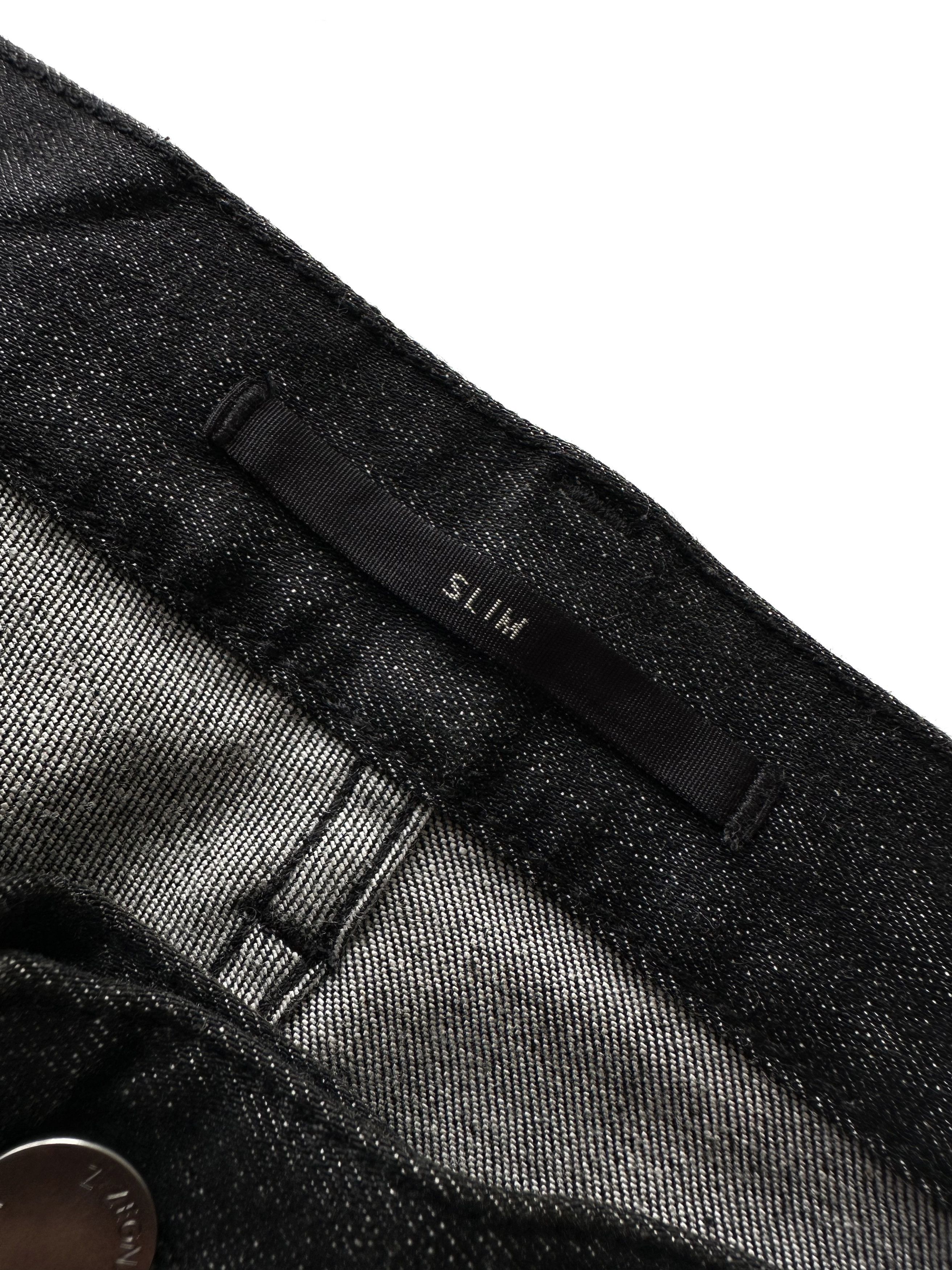 Z Zegna Ermenegildo Zegna black denim pants Size US 38 / EU 54 - 5 Thumbnail