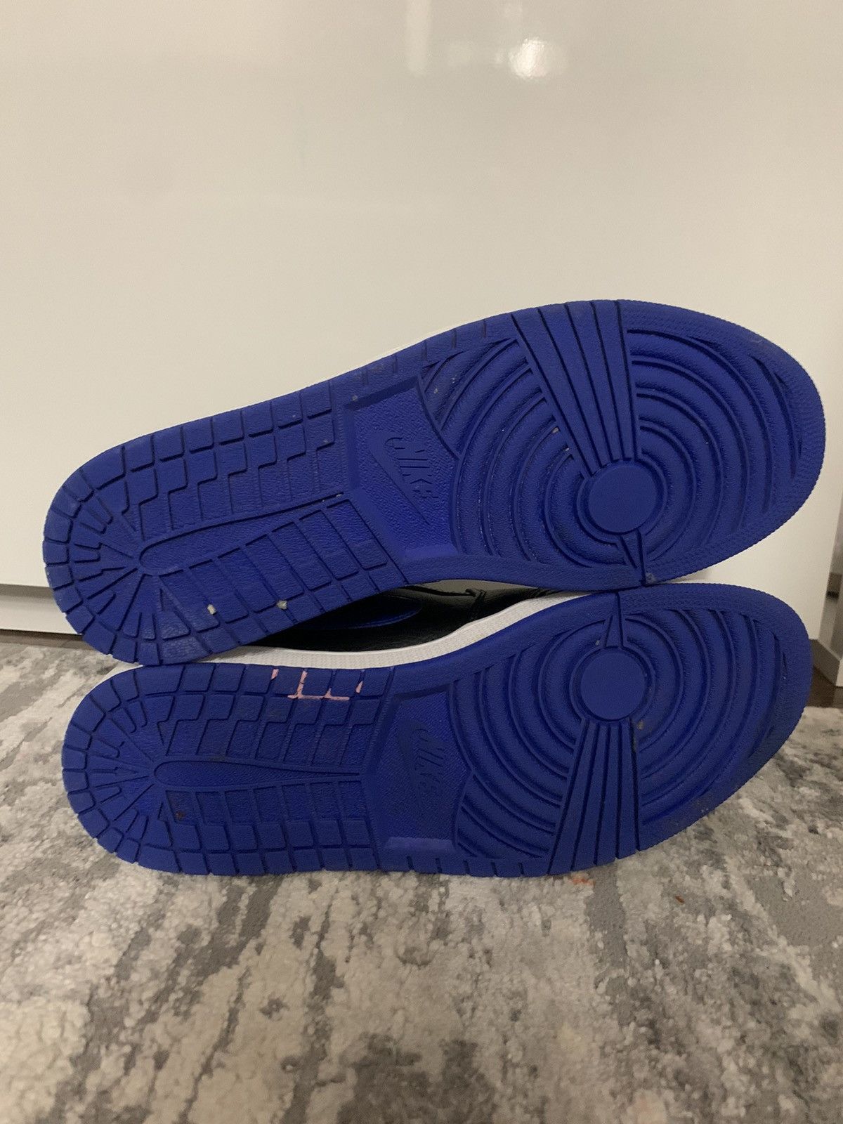 Jordan Brand Air Jordan 1 Mid Black Royal Size US 11 / EU 44 - 6 Thumbnail