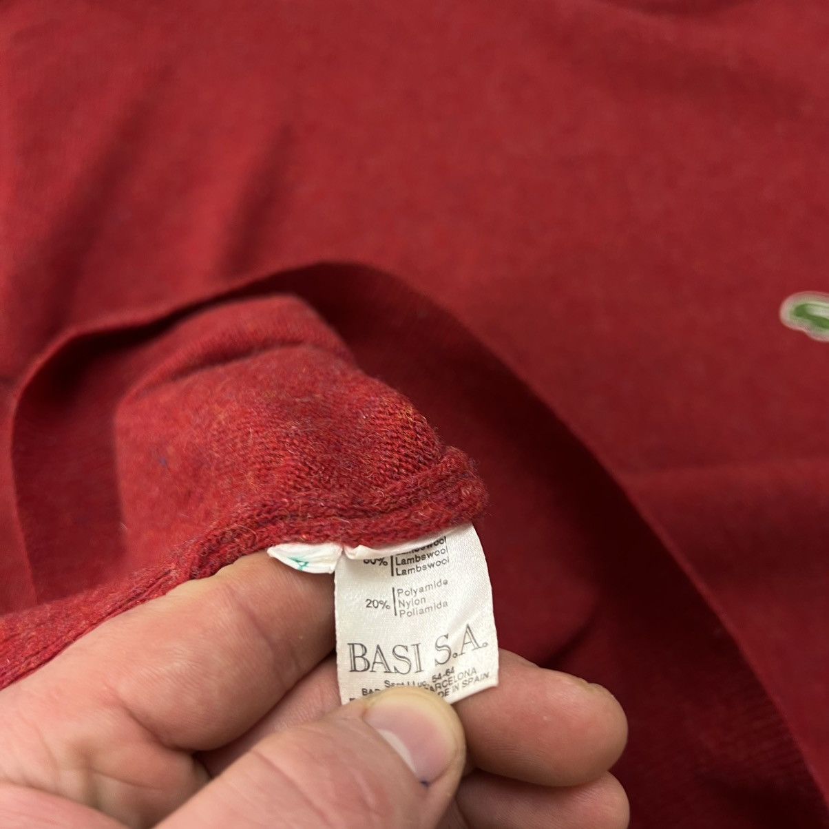 Lacoste Lacoste Vintage 100% Pure Laine Wool Mark Casual Sweater Size US M / EU 48-50 / 2 - 10 Thumbnail