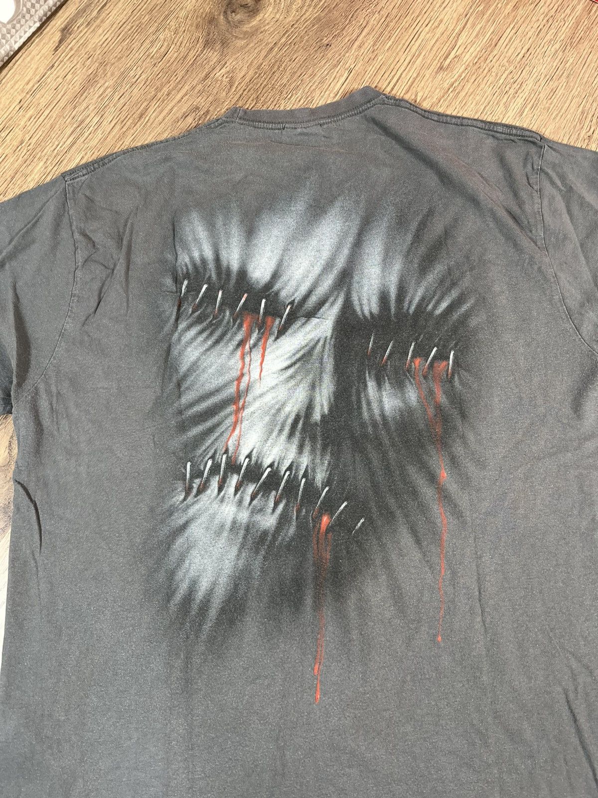 Band Tees Vintage Spiral Skulls Dead Face Horror T Shirt Size US XL / EU 56 / 4 - 5 Thumbnail