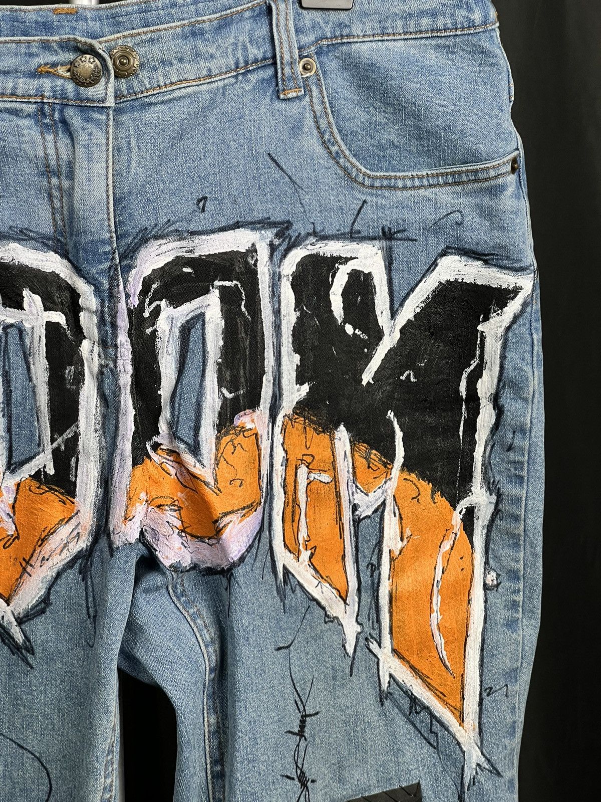 G59 Records × GHOSTEMANE Custom Doom Pants Ghostemane, suicideboys, G59 Size US 36 / EU 52 - 5 Thumbnail