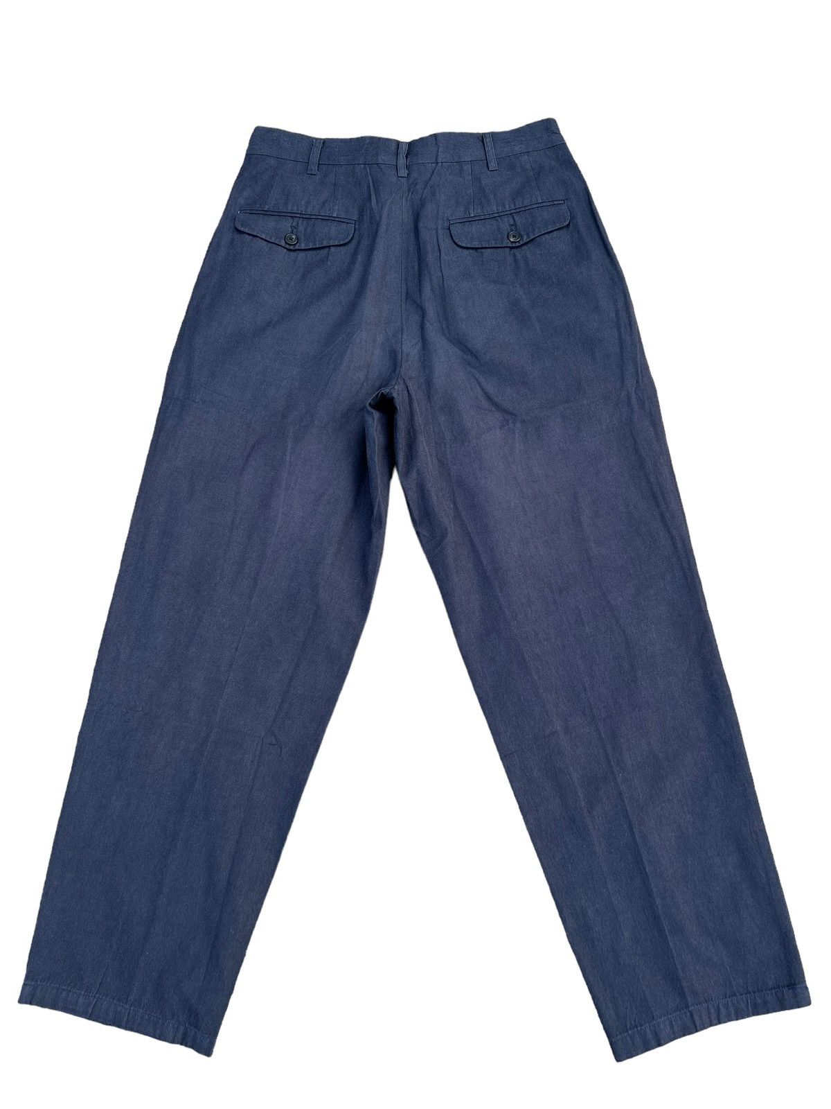 Y's for Men × Yohji Yamamoto 1994 A/W Yohji Yamamoto Y’s For Men Cotton Trouser Pant Size US 30 / EU 46 - 2 Thumbnail