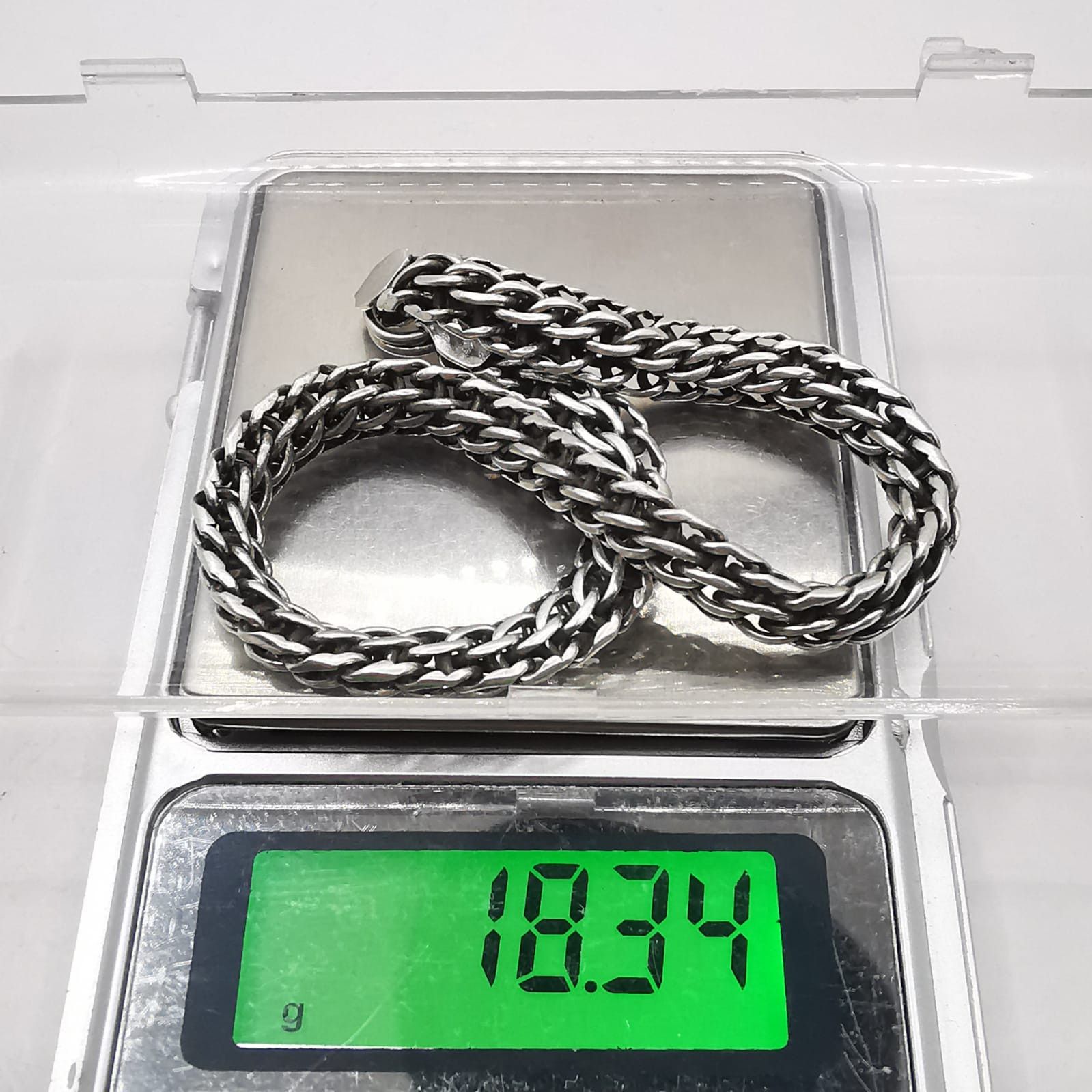 Sterling Silver Vintage Bracelet Jewelry,925 Sterling Silver,Handmade 18,34g Size ONE SIZE - 5 Thumbnail