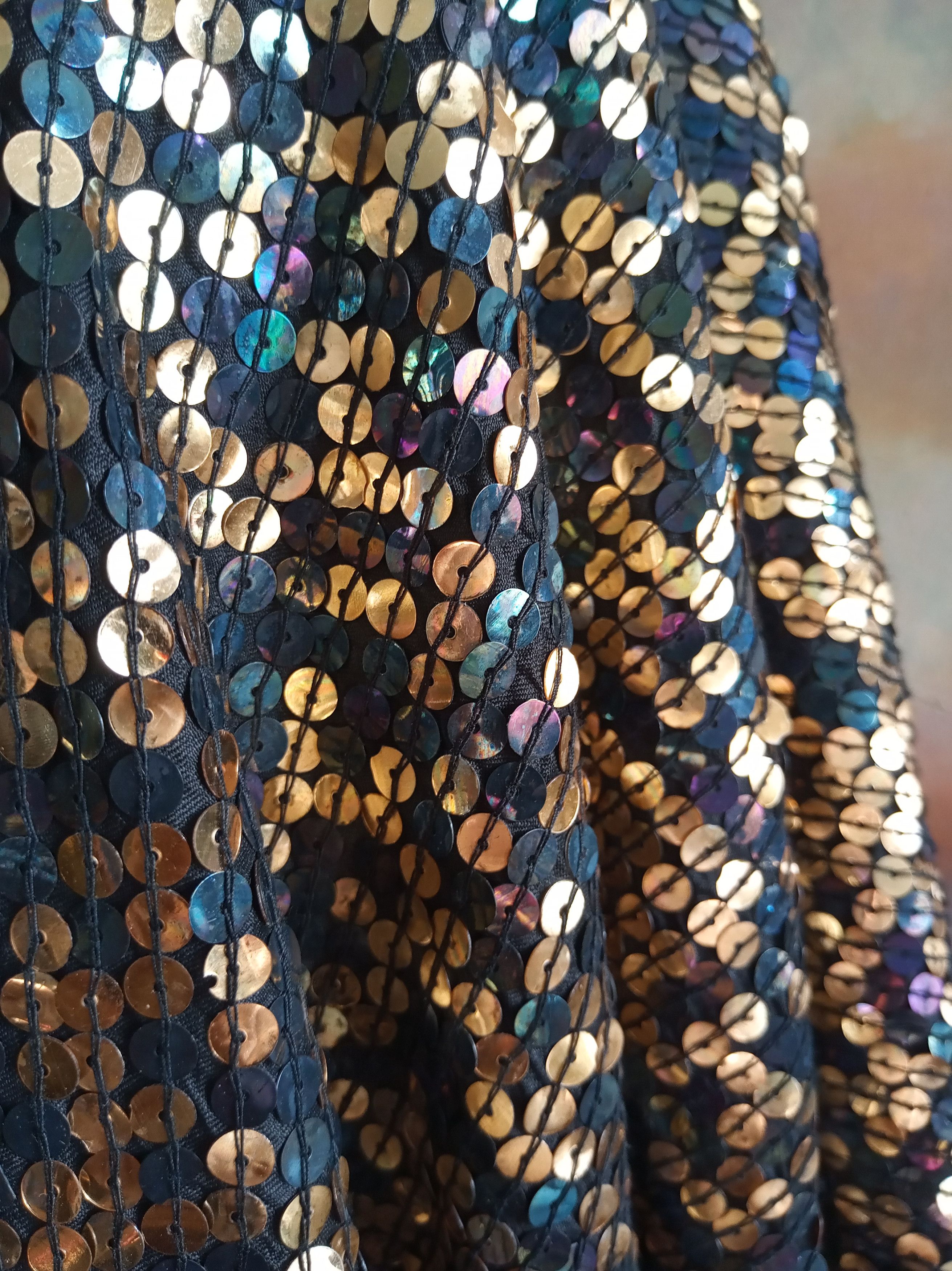 Vintage Large sequin blouse Size XL / US 12-14 / IT 48-50 - 7 Thumbnail