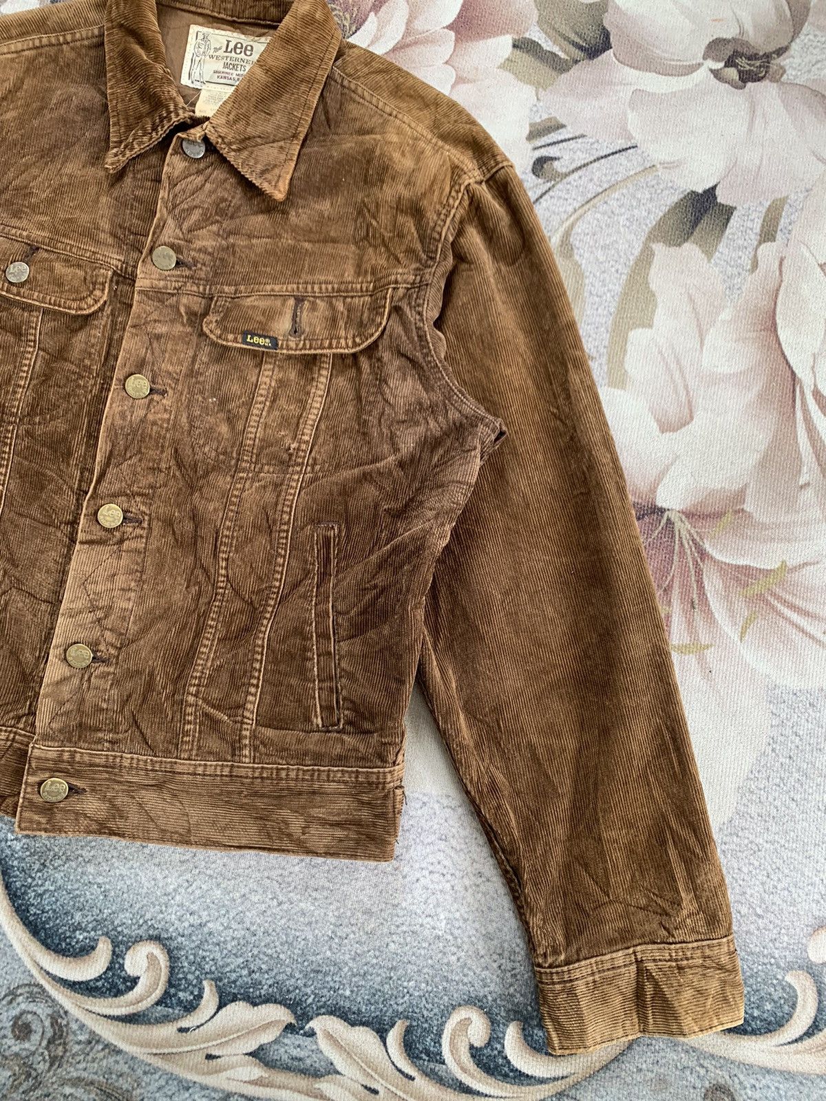Lee Vtg Lee Westerner Jacket Trucker Corduroi Size US M / EU 48-50 / 2 - 3 Thumbnail