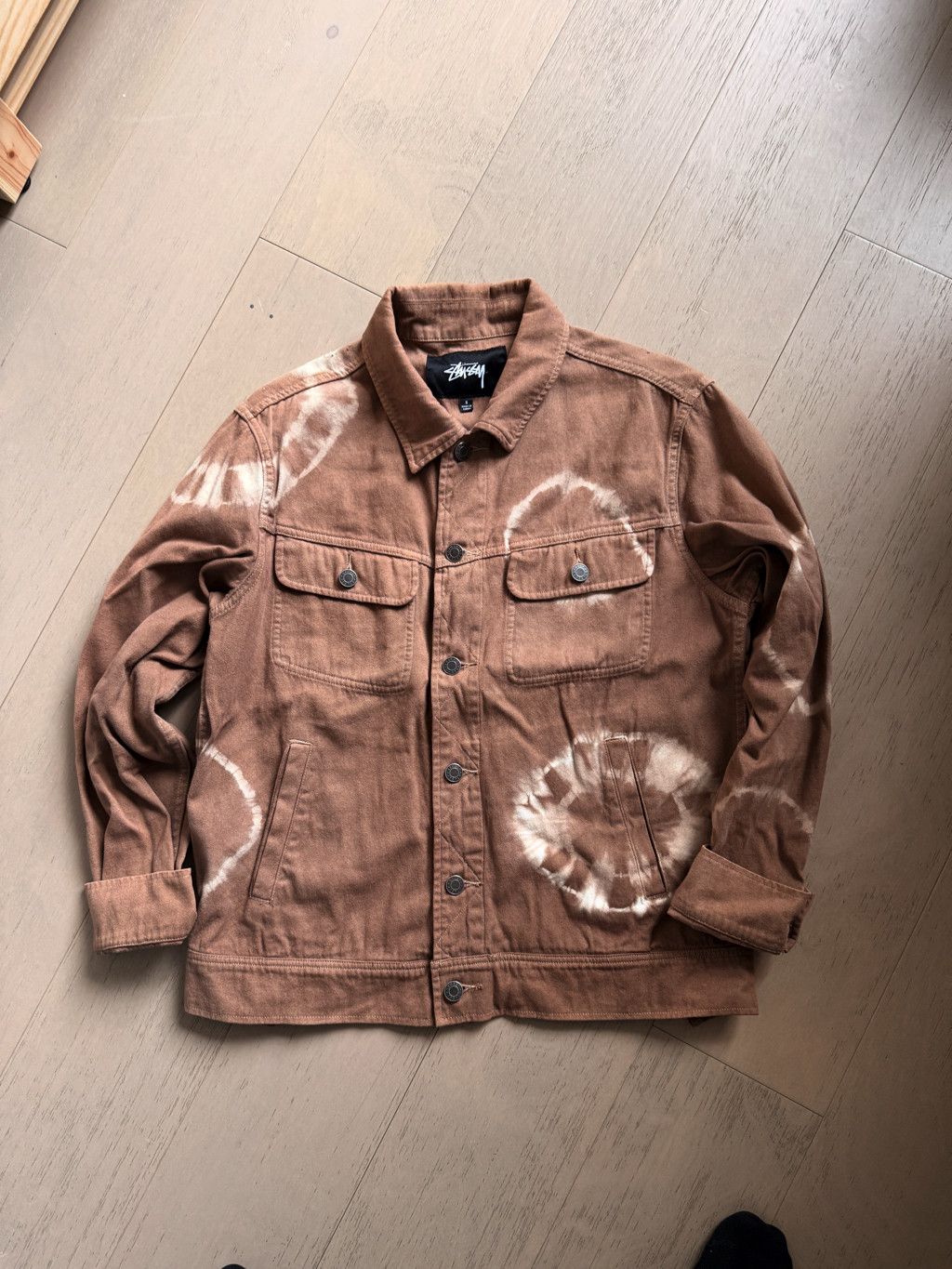 Stussy Stussy Bleached Dyed Jacket Size US S / EU 44-46 / 1 - 1 Thumbnail