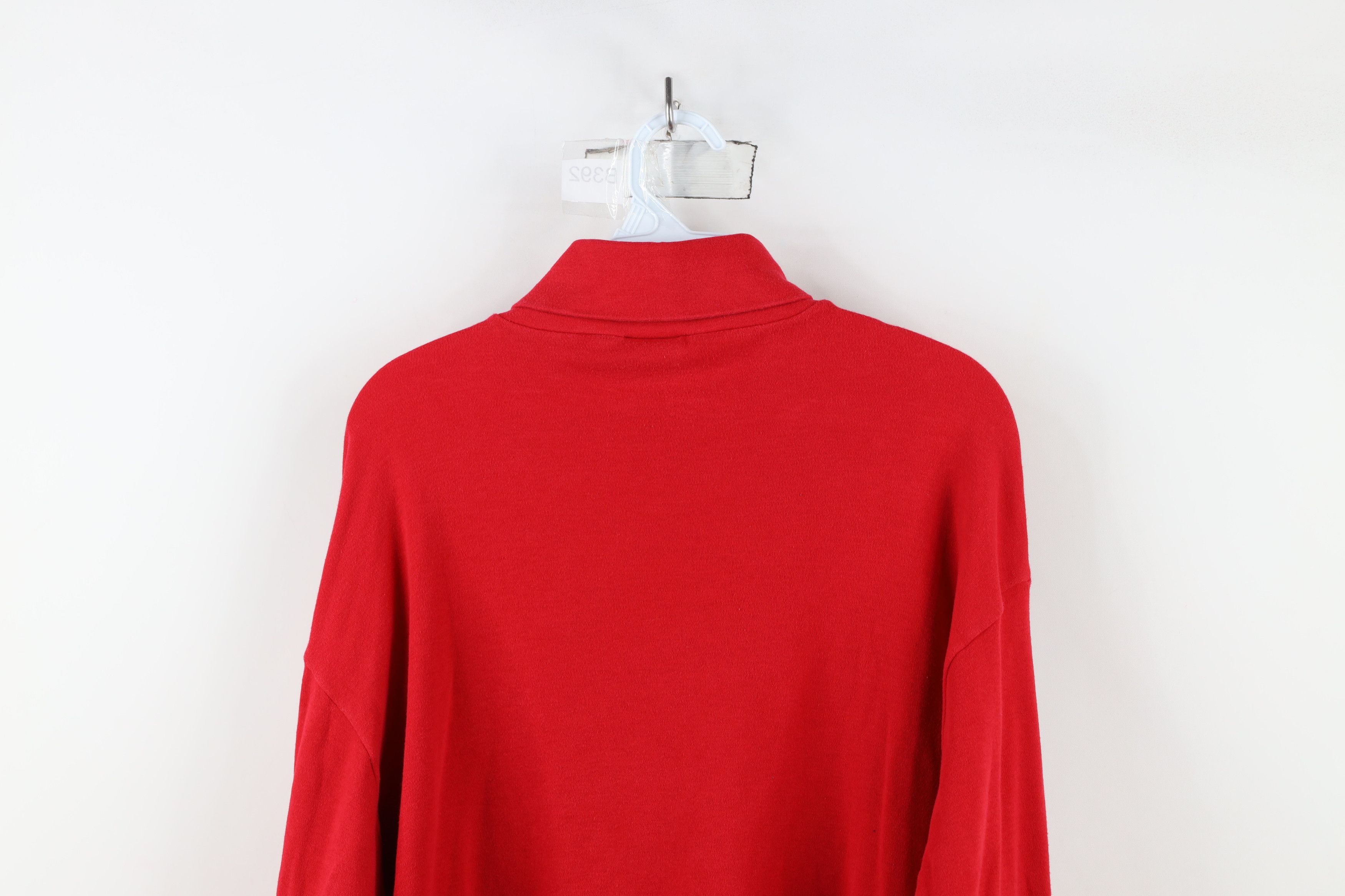 Vintage Vintage 90s Streetwear Turtleneck Long Sleeve T-Shirt USA Size US XL / EU 56 / 4 - 12 Thumbnail