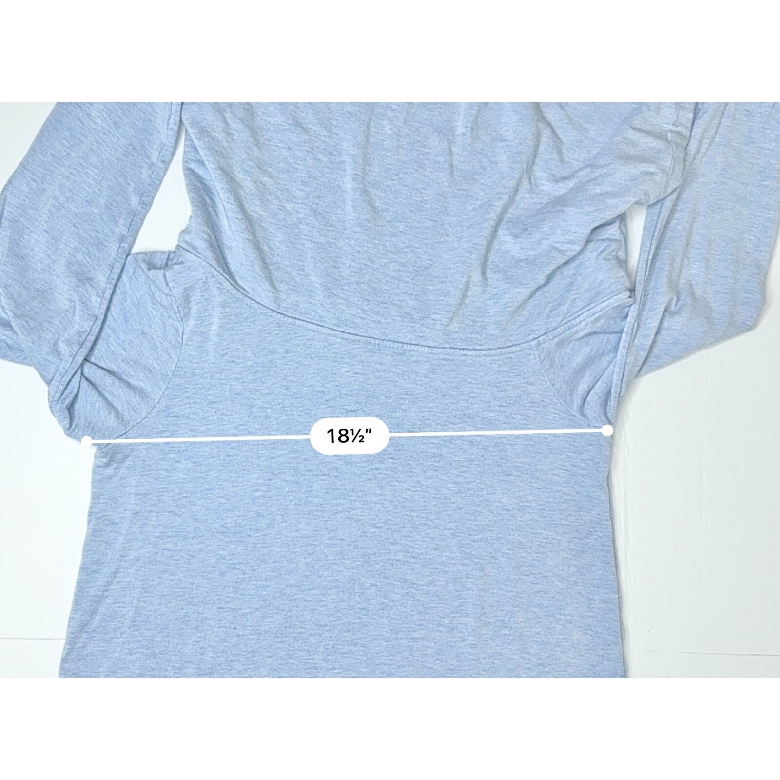 Lilly Pulitzer Lilly Pulitzer Belinda Pullover Modal Heather Blue Top LARGE Size L / US 10 / IT 46 - 6 Thumbnail