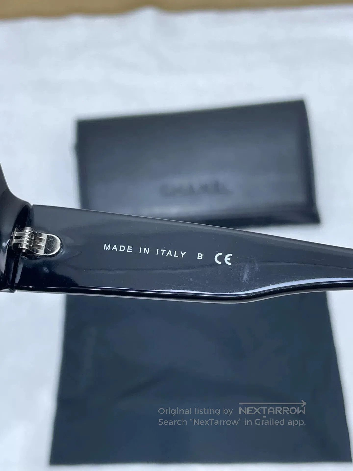 Chanel Chanel Letter Logo Sunglasses. Size ONE SIZE - 8 Thumbnail