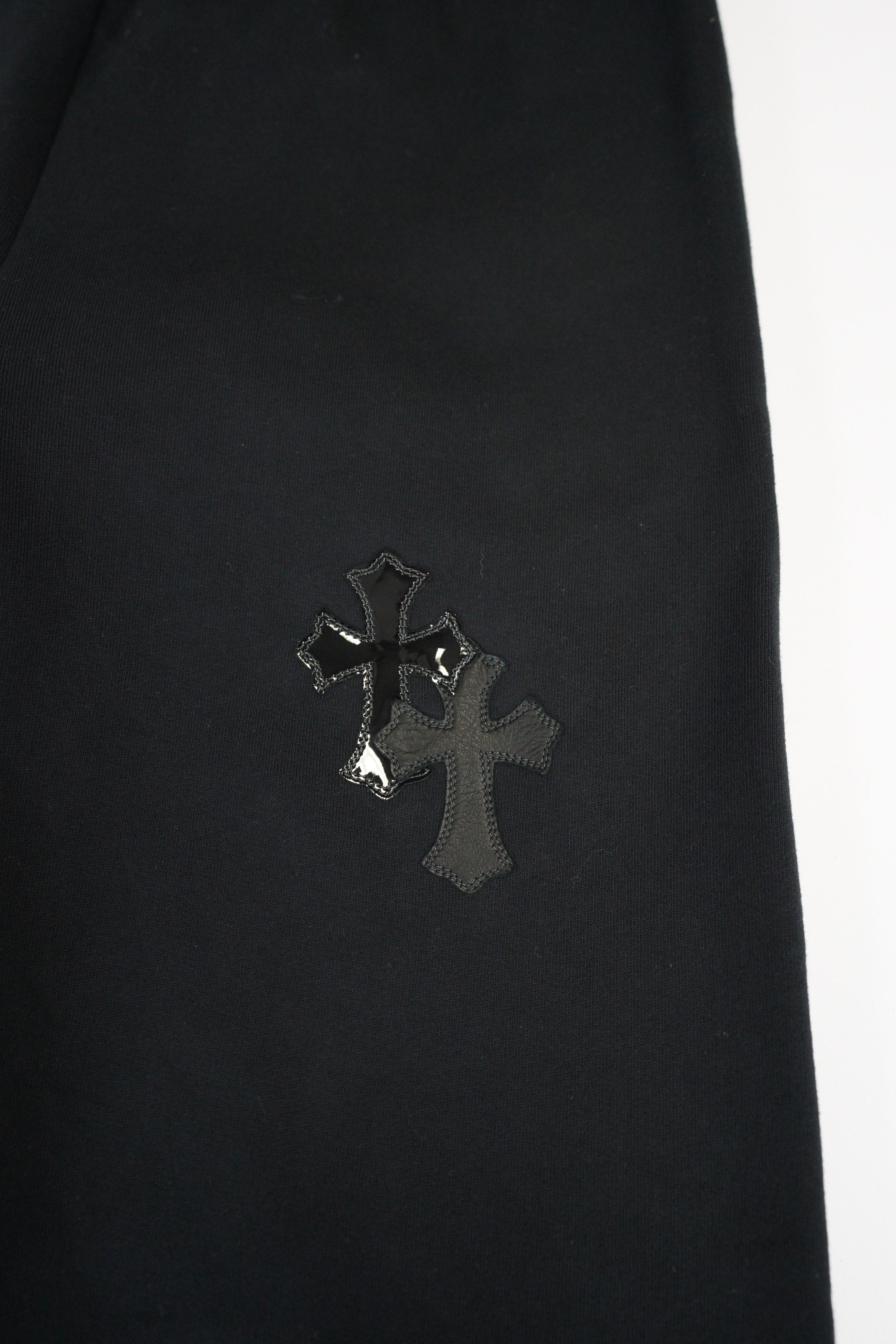 Chrome Hearts Chrome Hearts Black Cross Patch Sweatpants Size US 32 / EU 48 - 4 Thumbnail