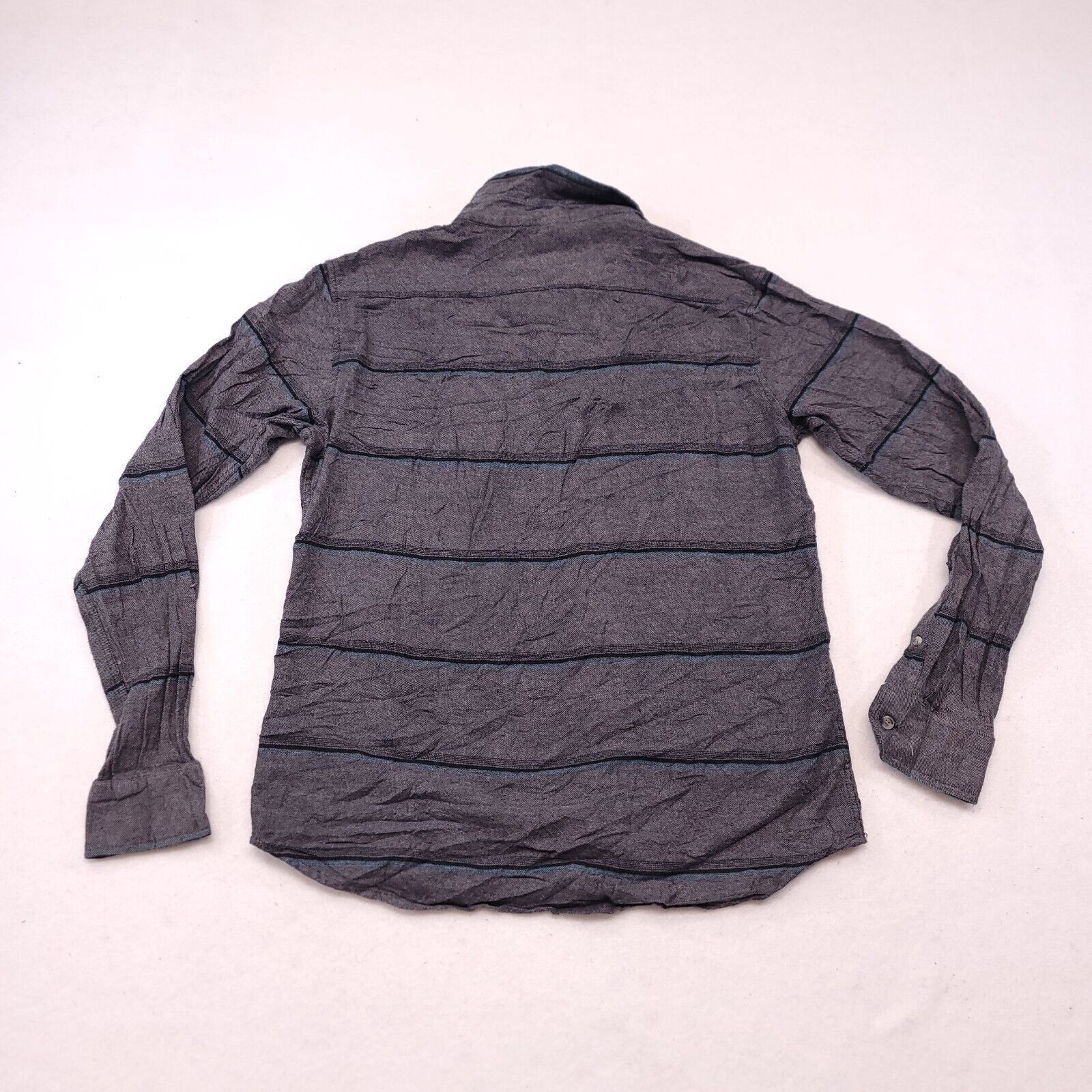 Ocean Current Ocean Current Flannel Button Up Shirt Men Size Small S Gray Size US S / EU 44-46 / 1 - 10 Thumbnail
