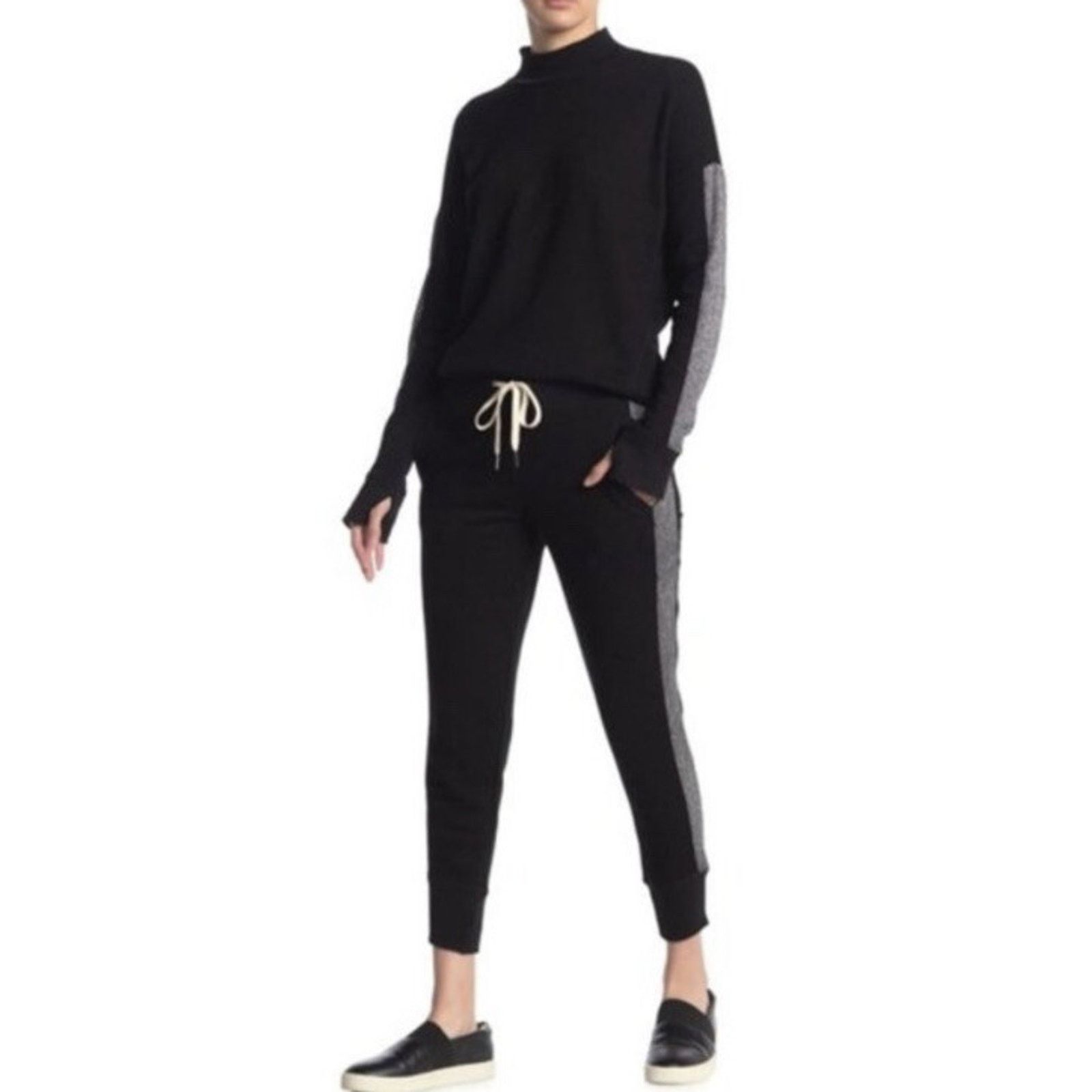 Phlannel Philanthropy womens jogers sweatpants pockets size L A000192 Size 30" / US 8 / IT 44 - 1 Thumbnail