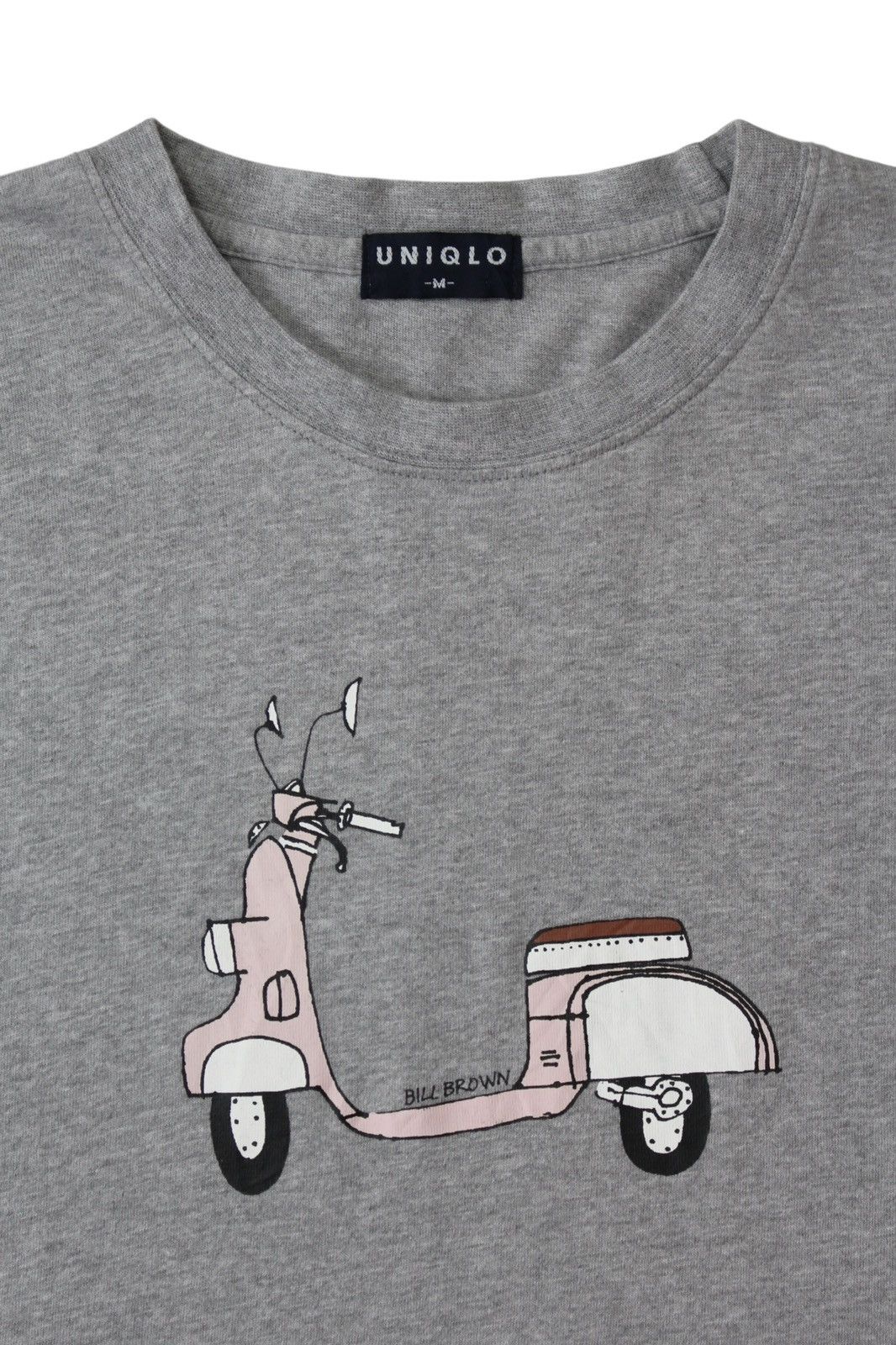 Japanese Brand × Uniqlo × Vintage 2000S UNIQLO BILL BROWN TEE Size US M / EU 48-50 / 2 - 2 Thumbnail