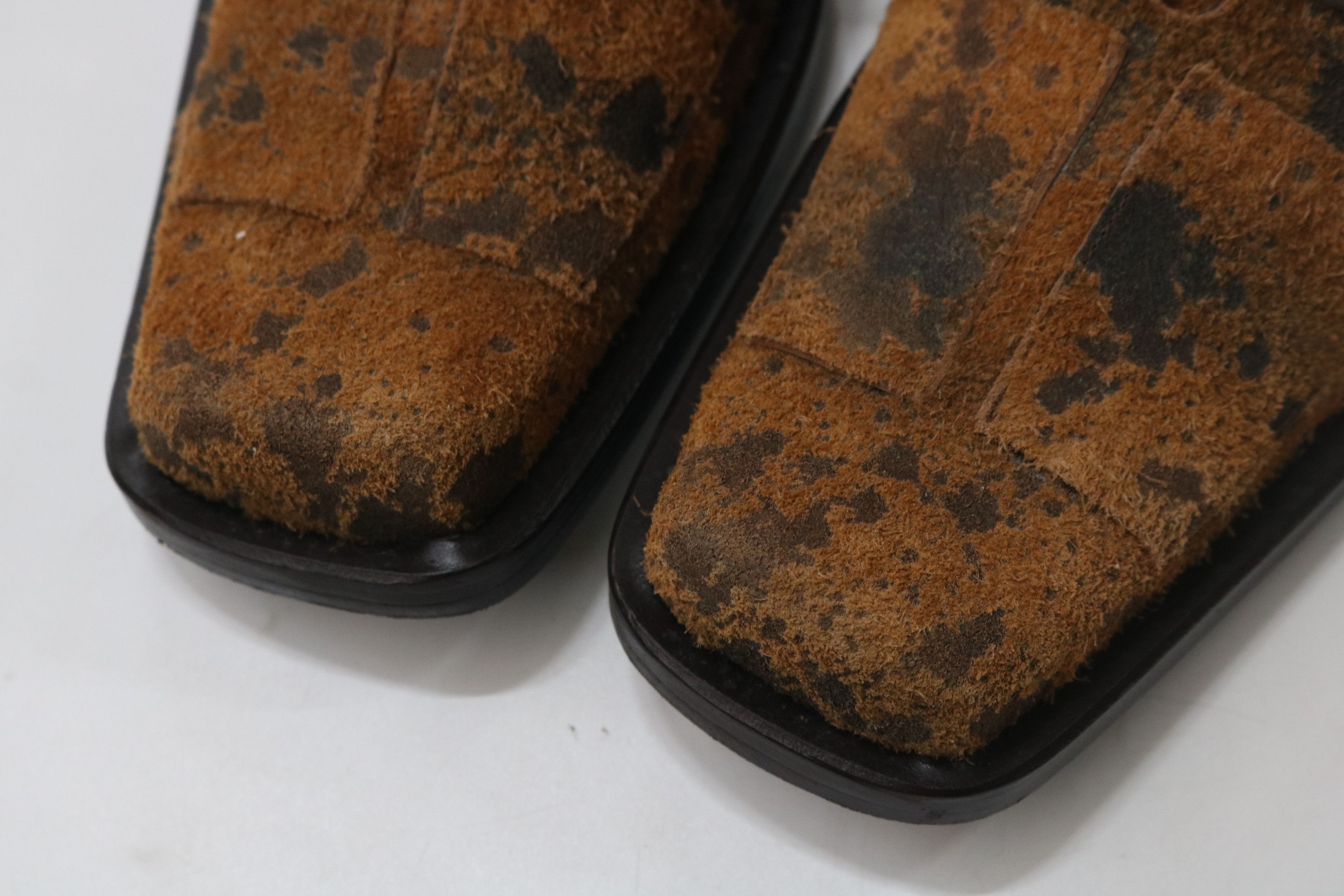 Other WHOOP DE DOO Square Toe Suede Boots Size US 7 / EU 40 - 4 Thumbnail