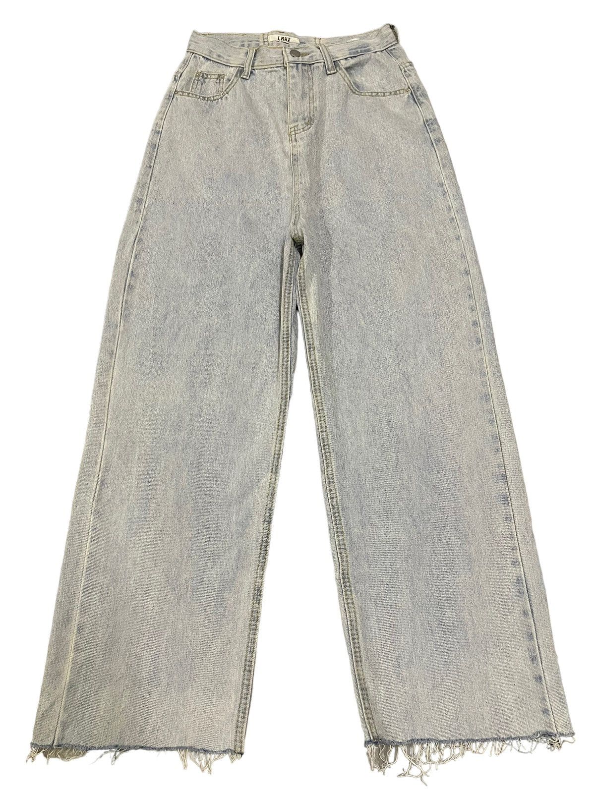 image of Hype Vintage Blue Wash Baggy Style Jeans, Women's (Size 26)