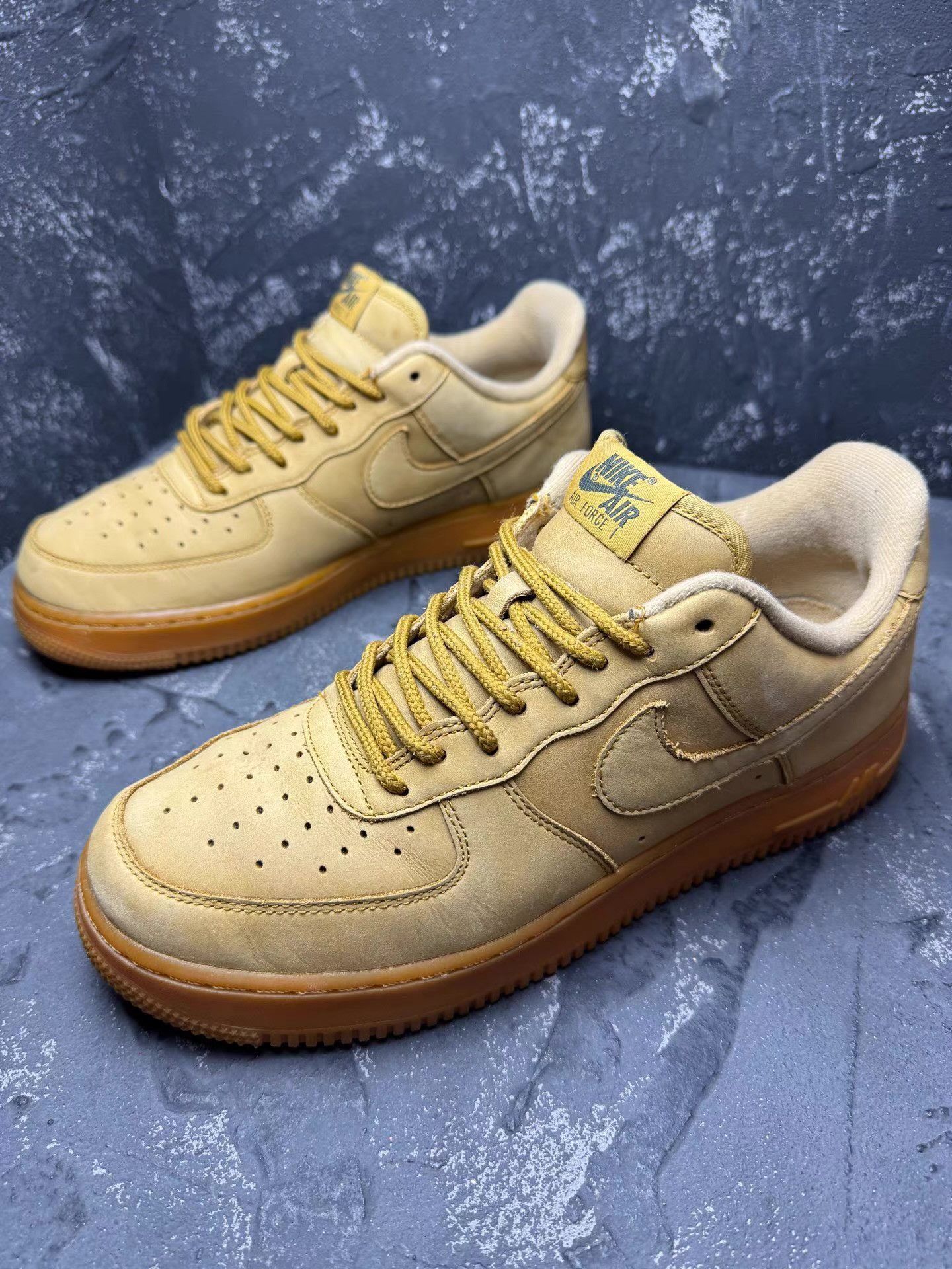 Nike Nike Air Force 1 Wheat Q10 Size US 9.5 / EU 42-43 - 1 Thumbnail