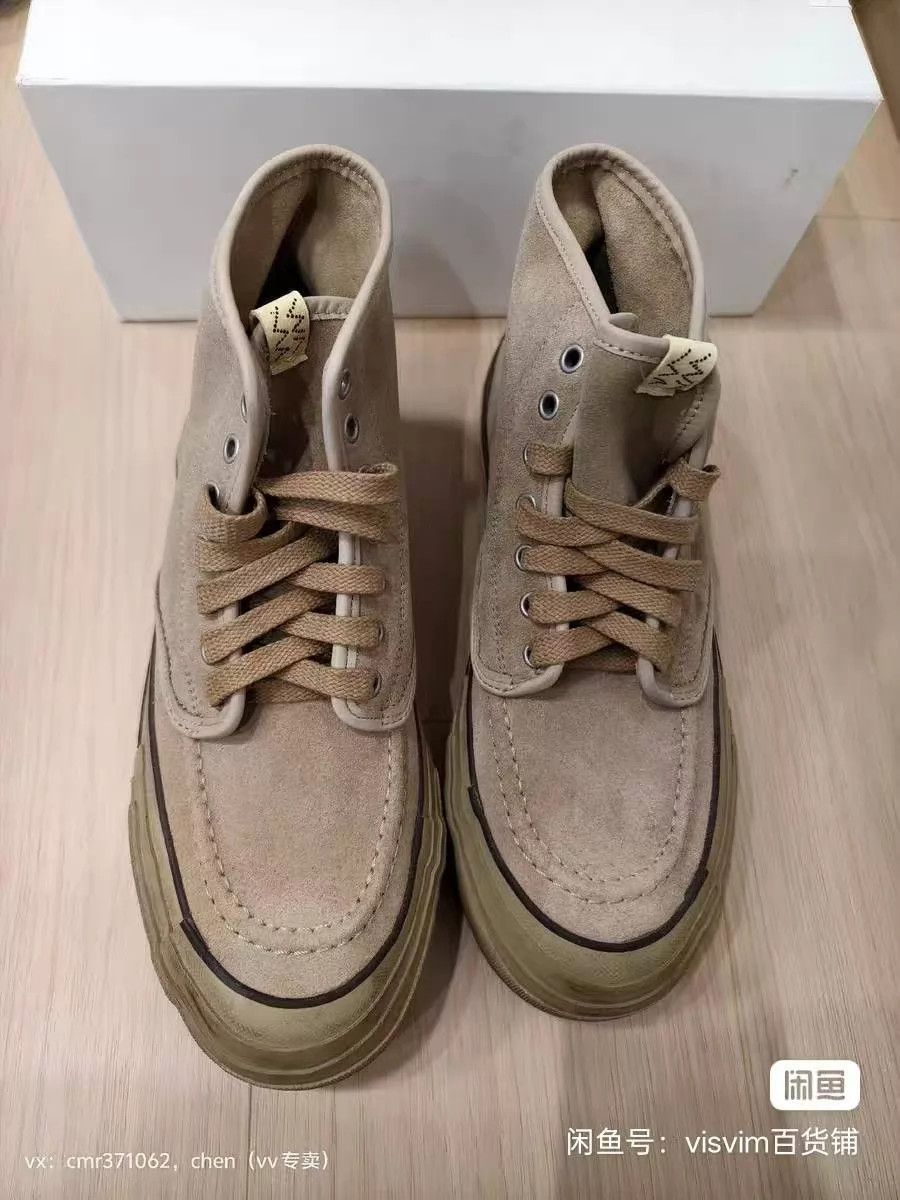 Visvim VISVIM 22SS LISKAMM G.PATTEN-FOLK sand/lt brown 10.5/11 Size US 10.5 / EU 43-44 - 6 Thumbnail