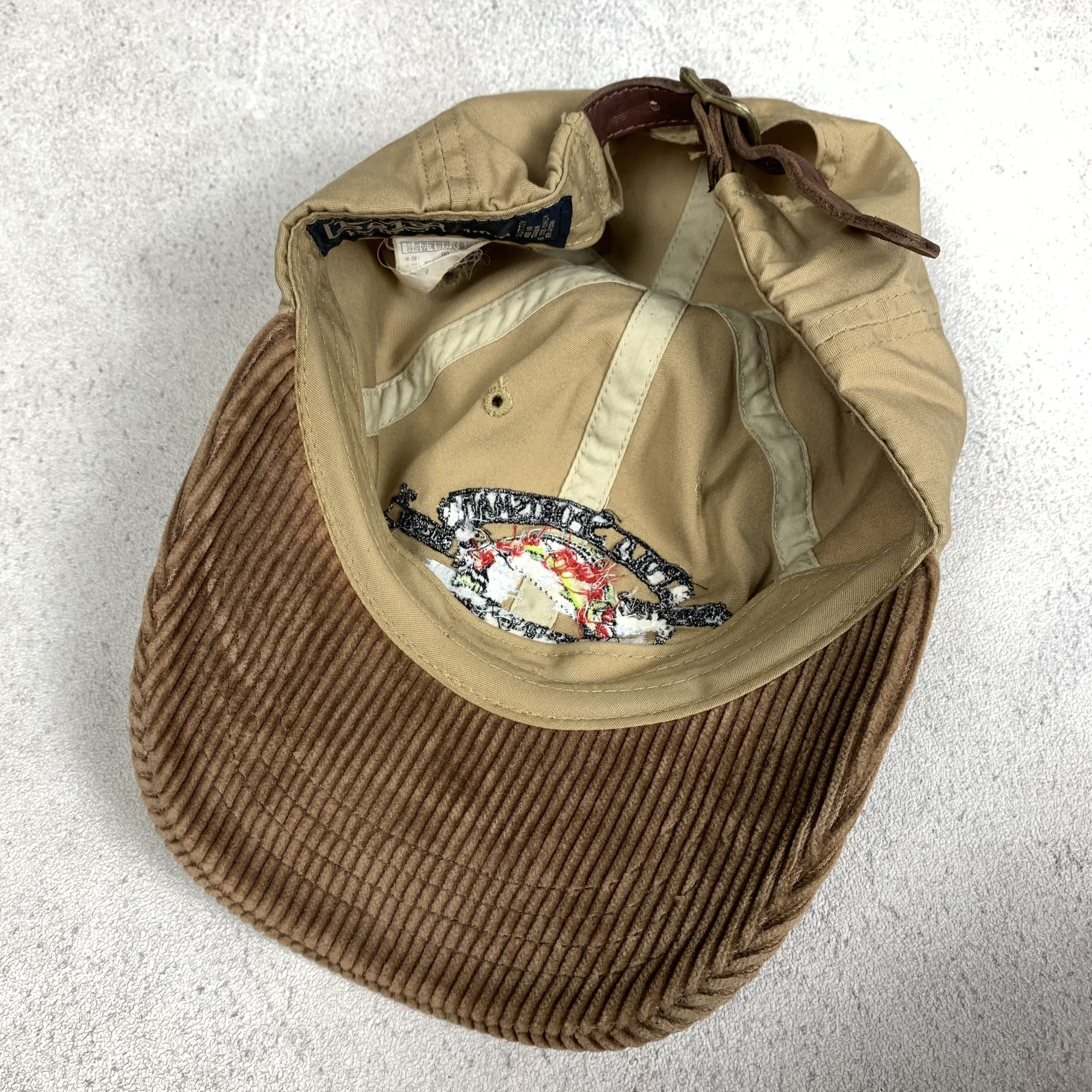 Polo Ralph Lauren Vintage Polo Sportsman Corduroy Hat Cap Size ONE SIZE - 5 Thumbnail