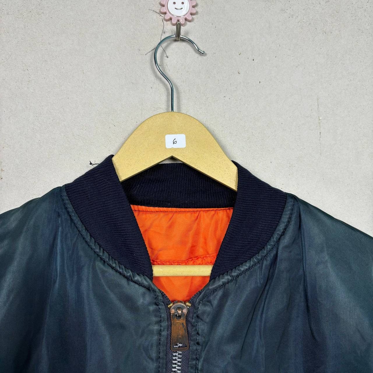 Alpha Industries Vintage Alpha Industries MA-1 Flight Jacket Large USA Made Size US L / EU 52-54 / 3 - 14 Thumbnail