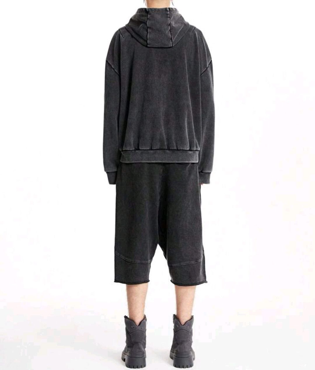 Japanese Brand Oversized Big Pocket Washed Simple Distressed Hoodies Size US S / EU 44-46 / 1 - 5 Thumbnail