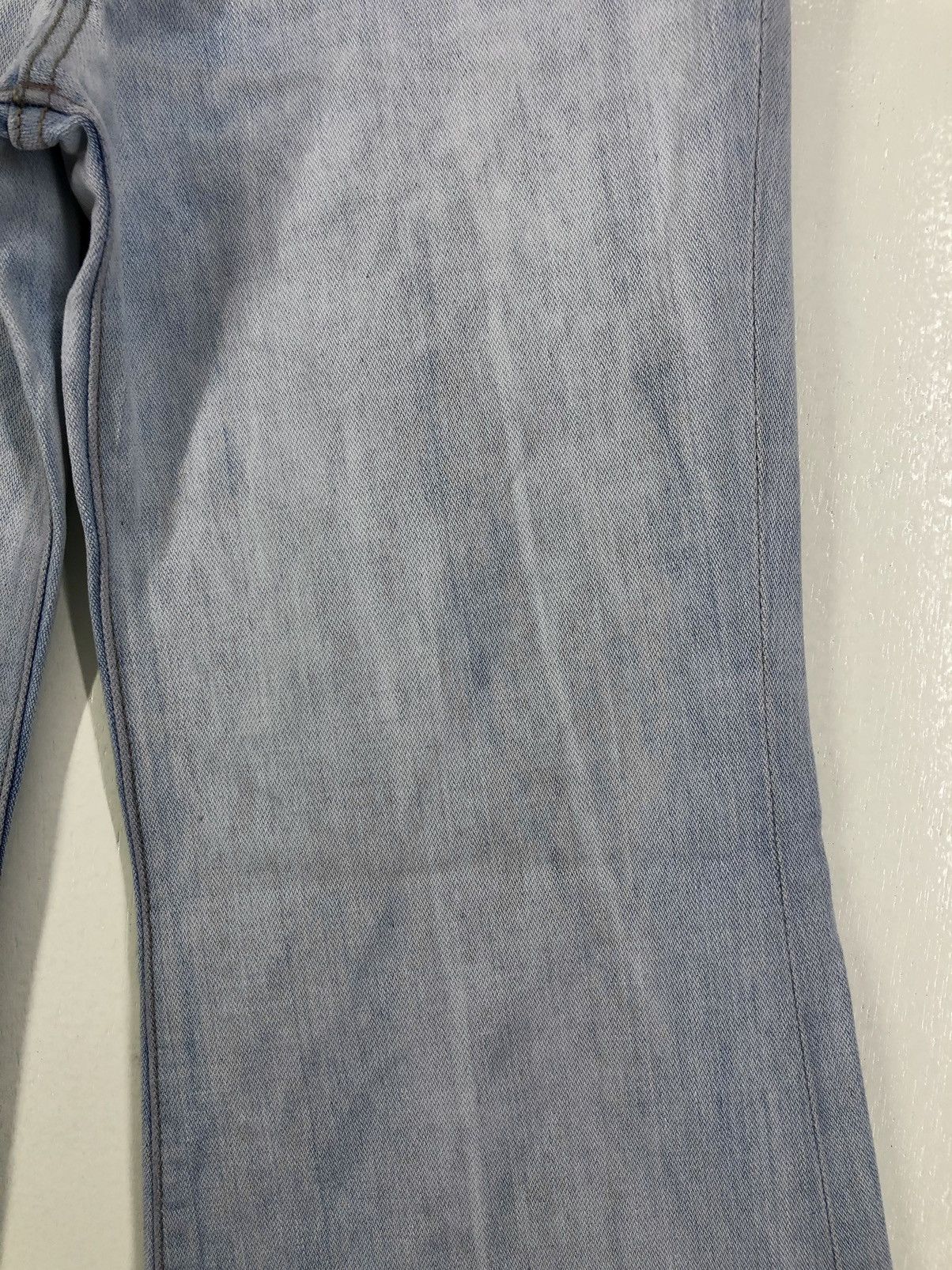 Wrangler Vintage Wrangler Super Flared Light Wash Bush Pants Size US 26 / EU 42 - 8 Thumbnail