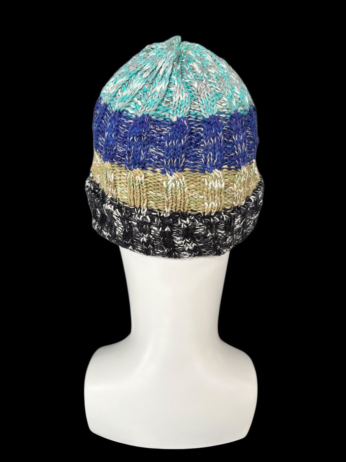 Japanese Brand × Kapital × Vintage Japanese Style Knitted Beanie Hats Rare ☠️🎌☠️☠️ Size ONE SIZE - 4 Thumbnail