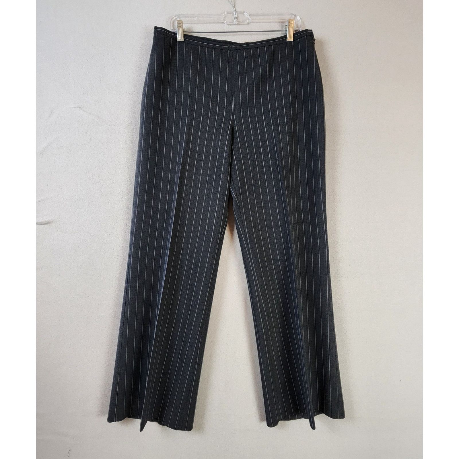 Escada Escada Pinstripe Pant Suit Blazer+Trousers Women Sz 12 Wool Size XL / US 12-14 / IT 48-50 - 4 Thumbnail